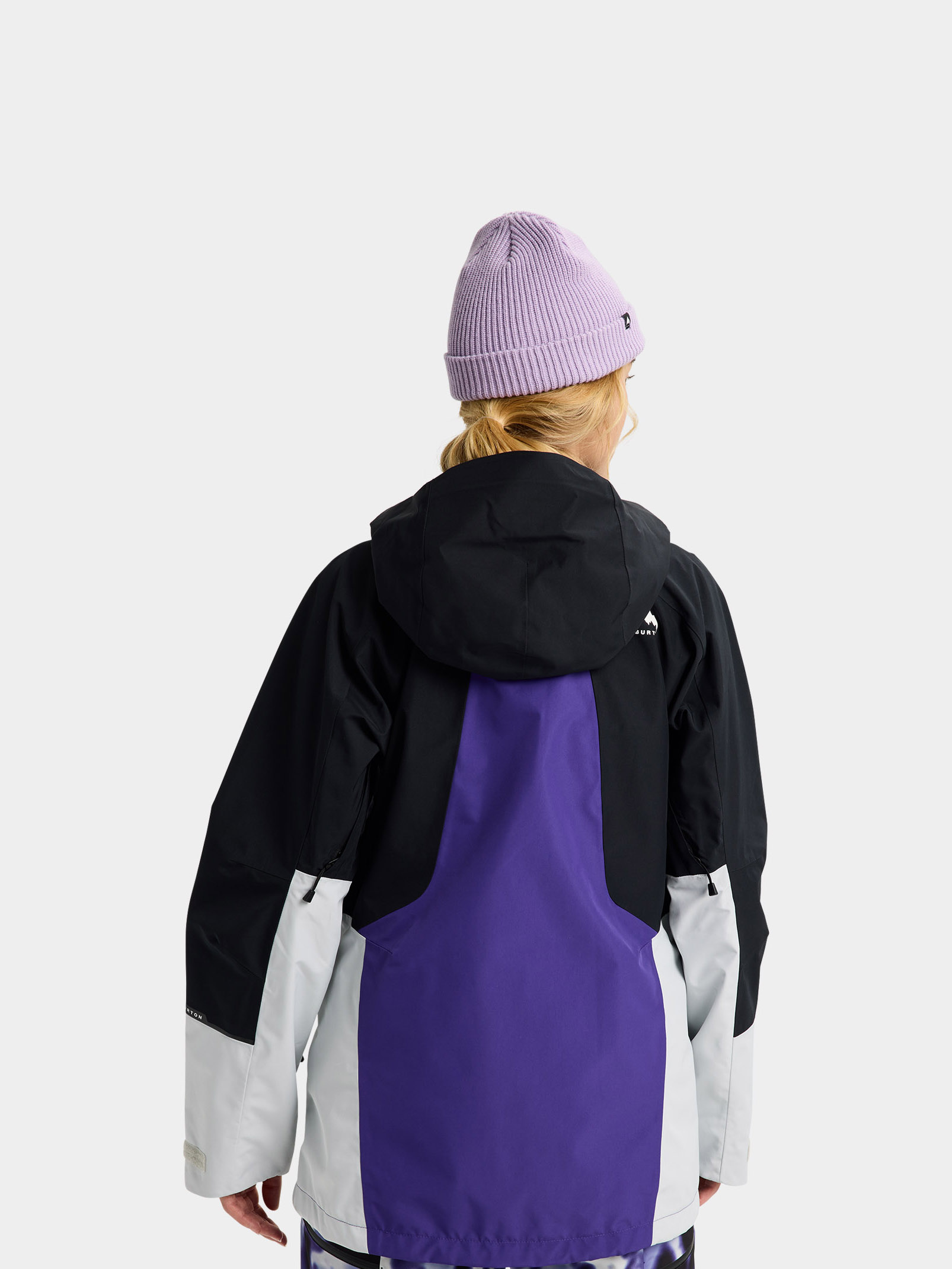 Дамска Сноуборд яке Burton Reserve Gore Tex 2L (prism violet/true black/gray cloud)