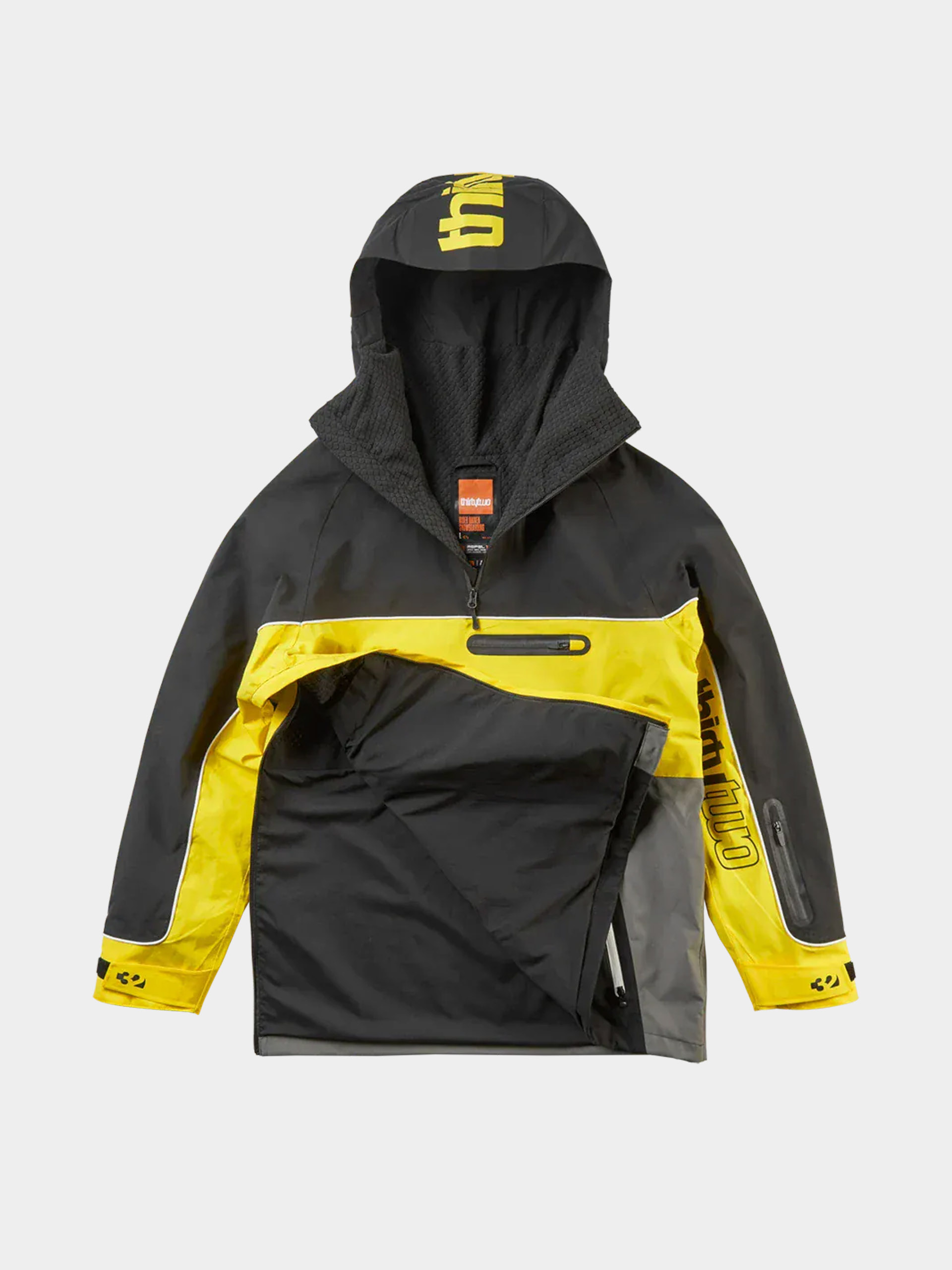 Мъжки Сноуборд яке ThirtyTwo Light Anorak (black/yellow)