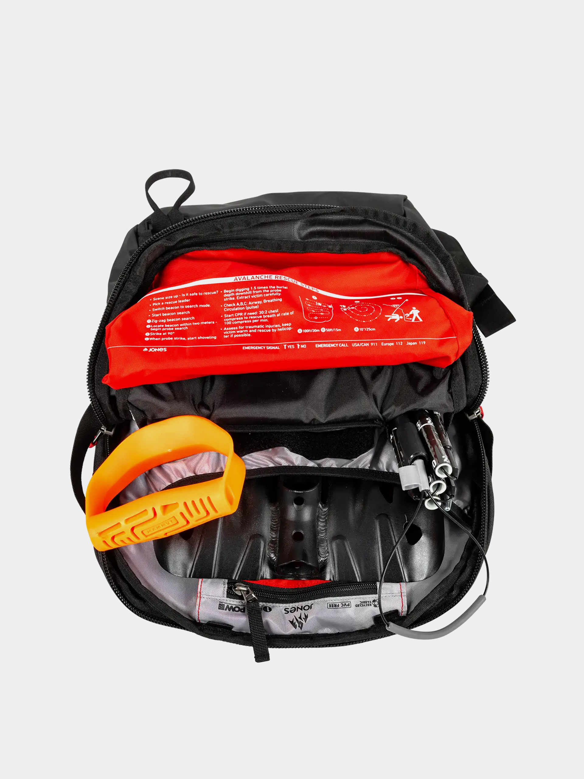 Раница Jones Snowboards Deeper 19L (stealth black)