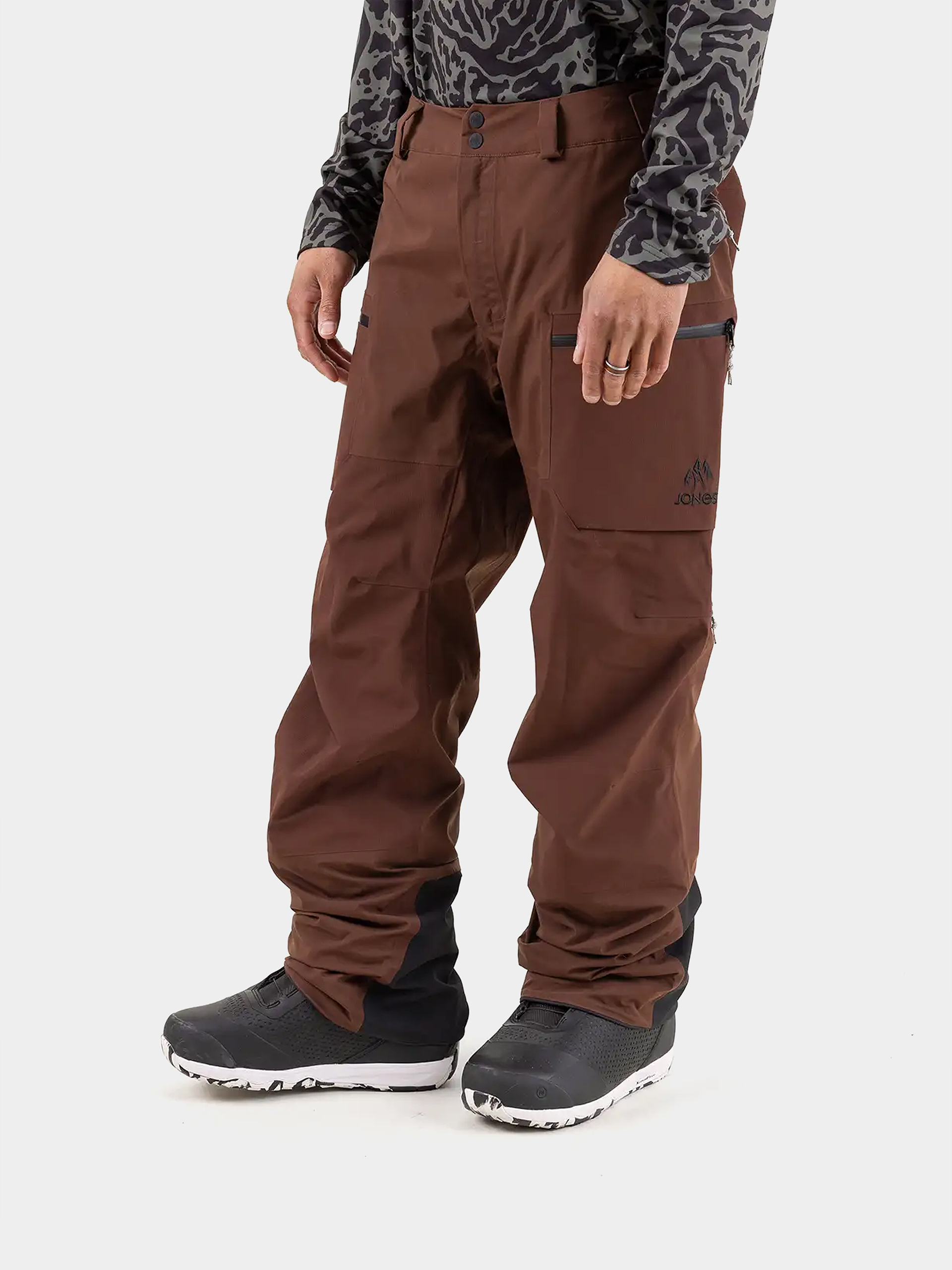 Мъжко Сноуборд панталони Jones Snowboards Mtn Surf Rec (coffee brown)