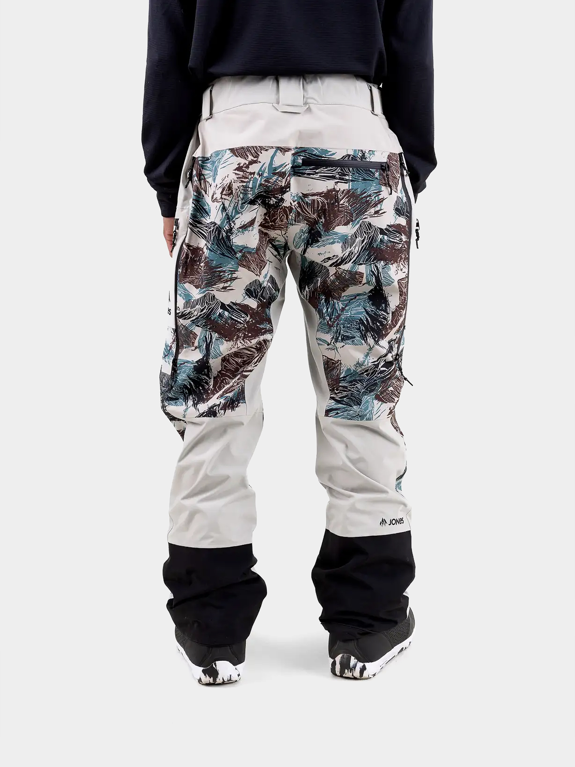 Мъжко Сноуборд панталони Jones Snowboards Mtn Surf Rec (smoke gray)