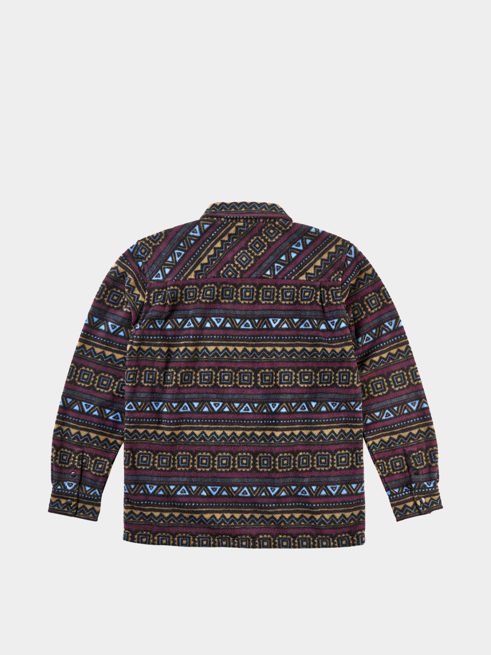 Мъжки Термо суитшърт ThirtyTwo Rest Stop Zip Up Shirt (maroon)