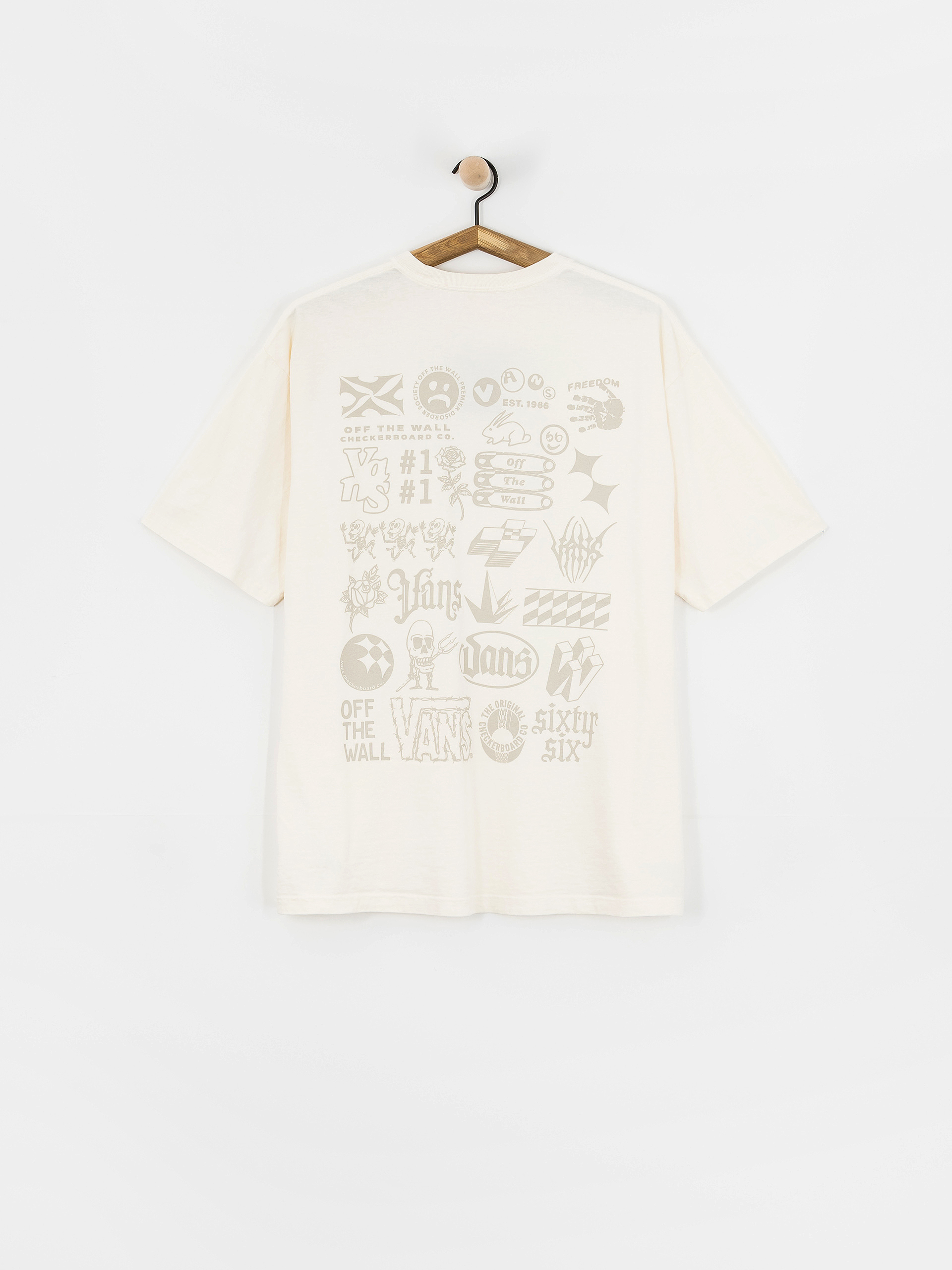 Тениска Vans Mixed Lot (mountain essentials marshmallow)