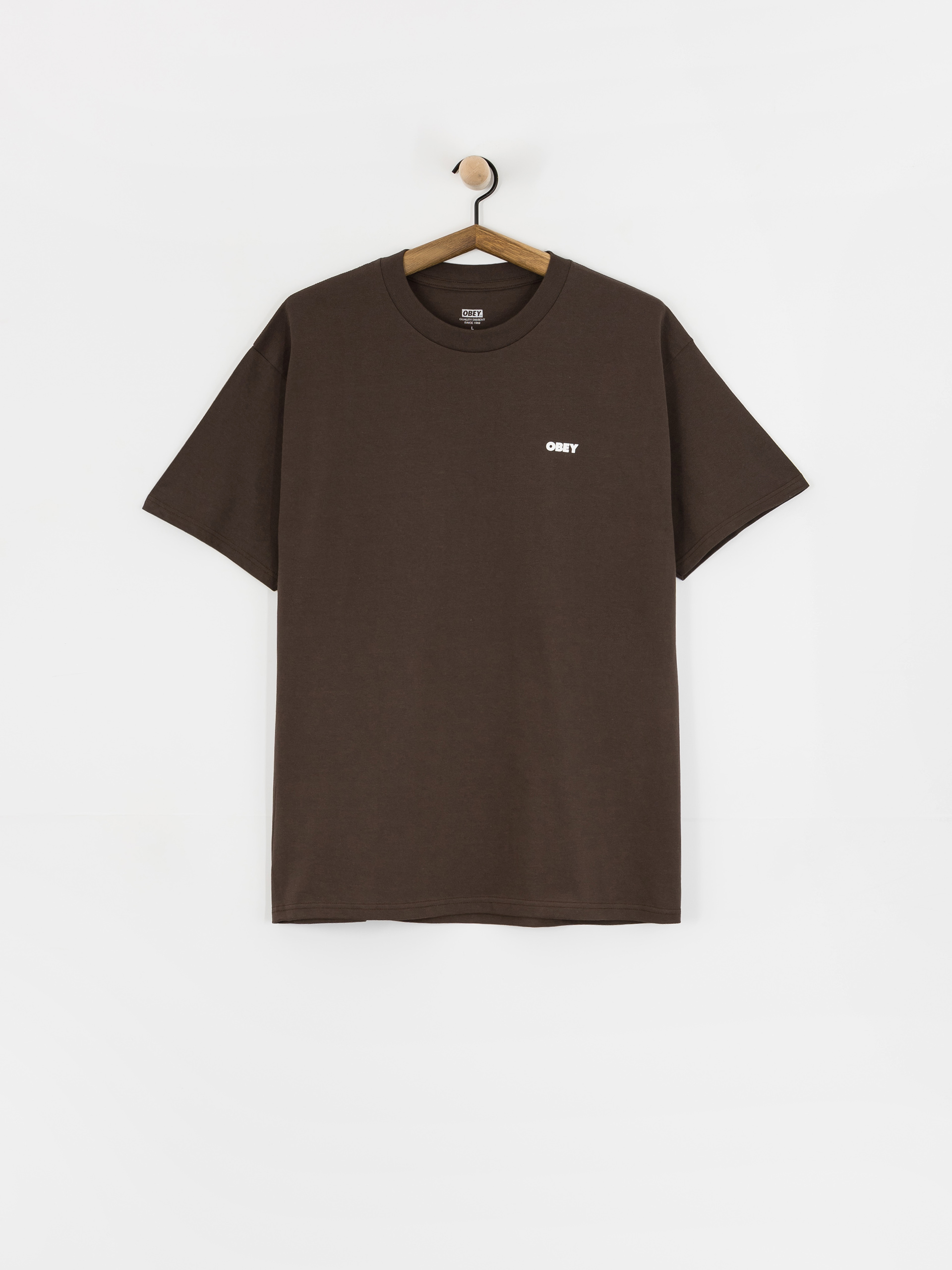 Тениска OBEY Obey Owl (java brown)