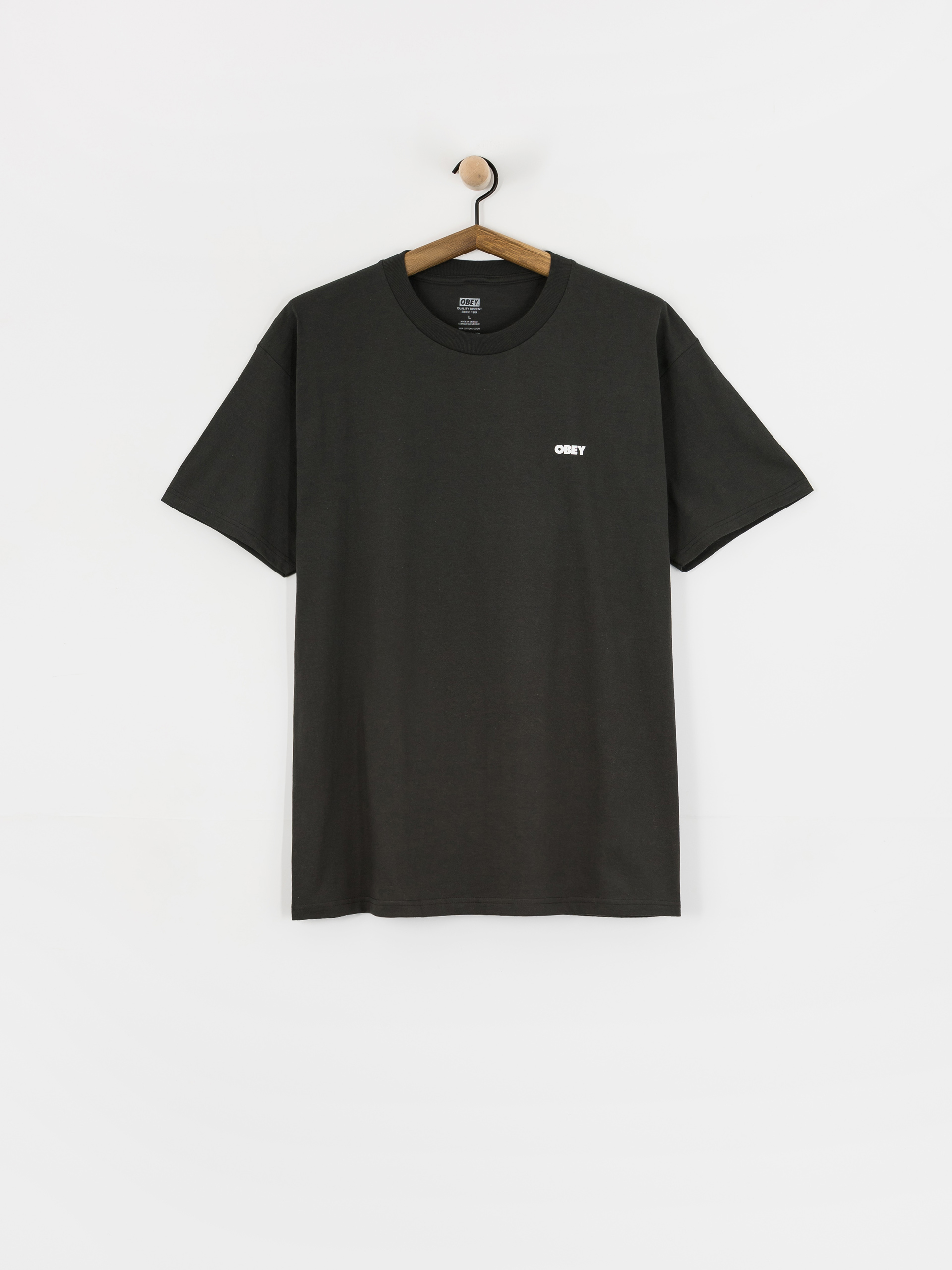 Тениска OBEY Obey Steady Mobbin (vintage black)