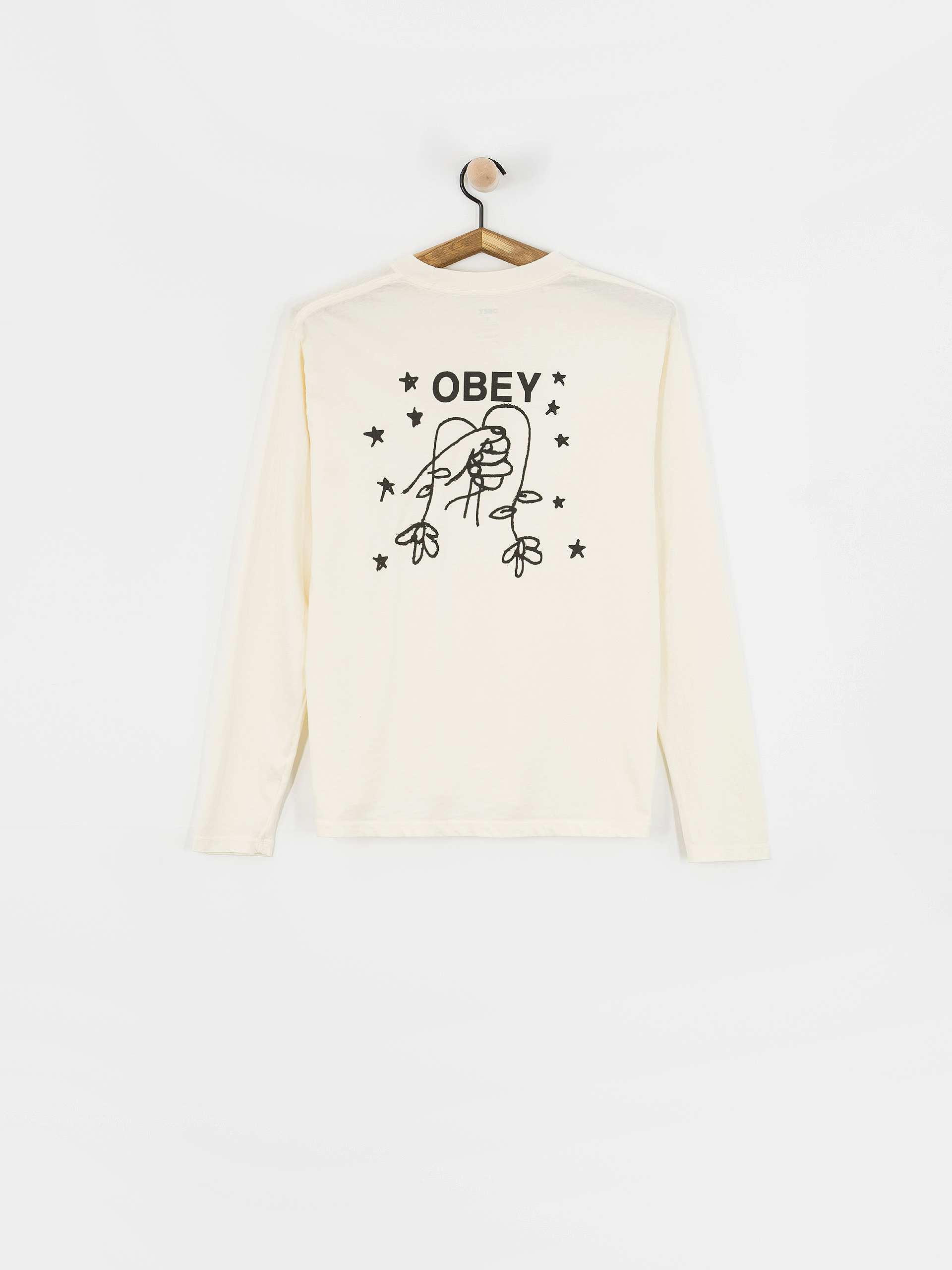 Блуза OBEY Obey Wilted Bunch Wmn (unbleached)