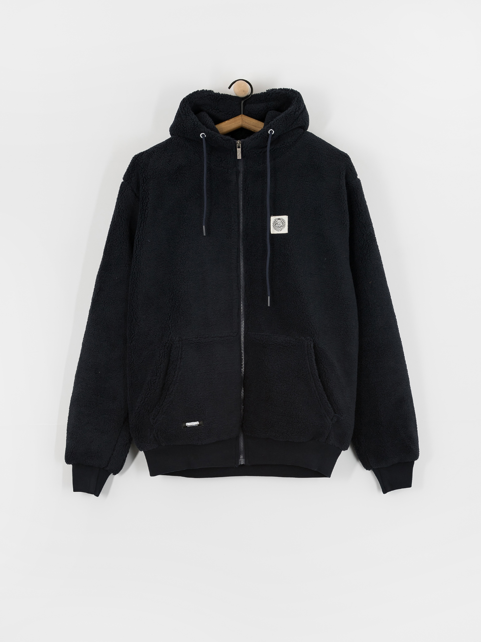 Яке MassDnm Patch Teddy Zip Hoody (navy)