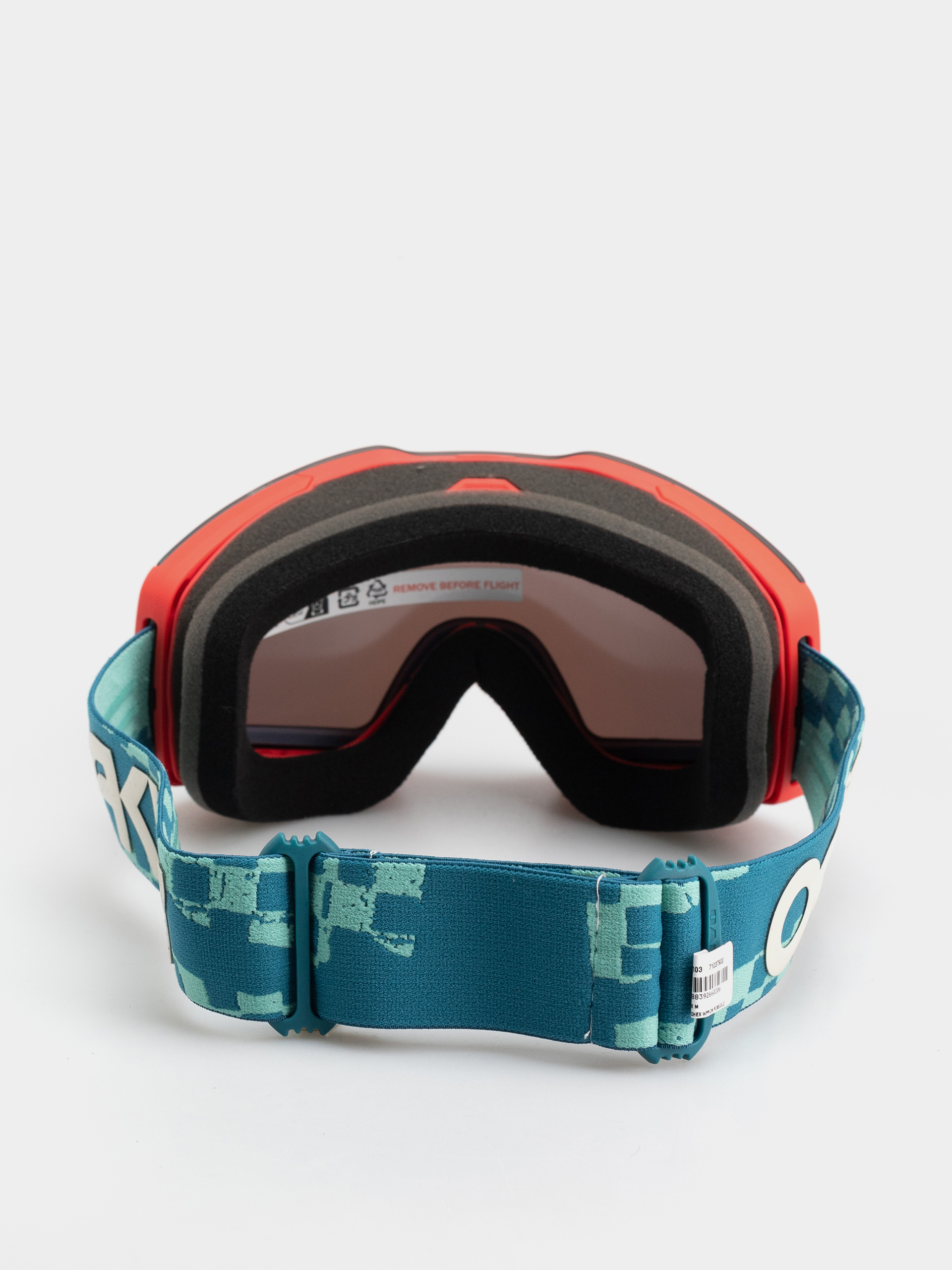 Сноуборд очила Oakley Fall Line M (pacific chex/prizm snow rose gold iridium)