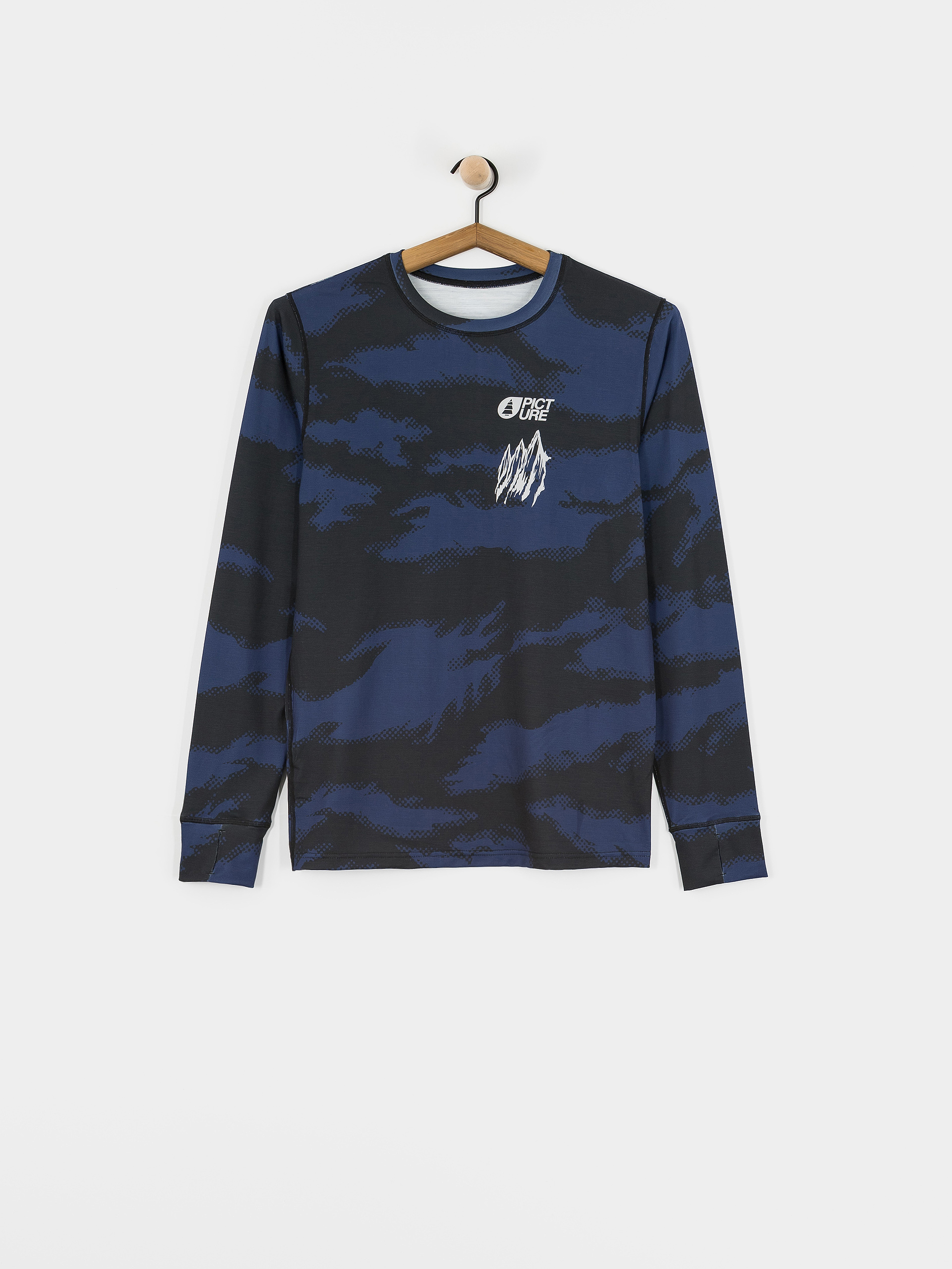 u0422u0435u0440u043cu043e u0431u043bu0443u0437u0430 Picture Lhotse Printed (retro fusion print)