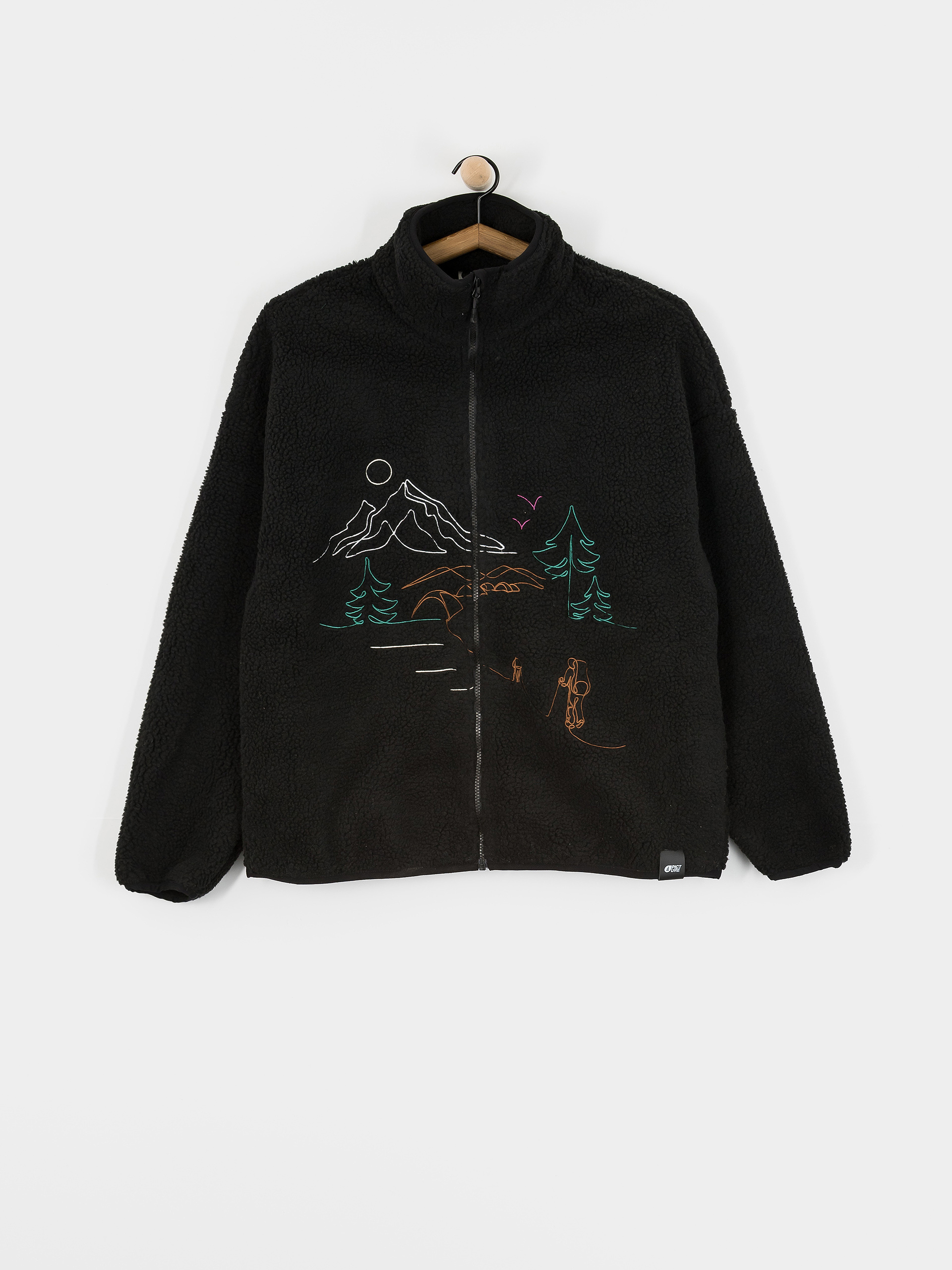 Поларени суитшърт Picture Hafdals Embro (black)