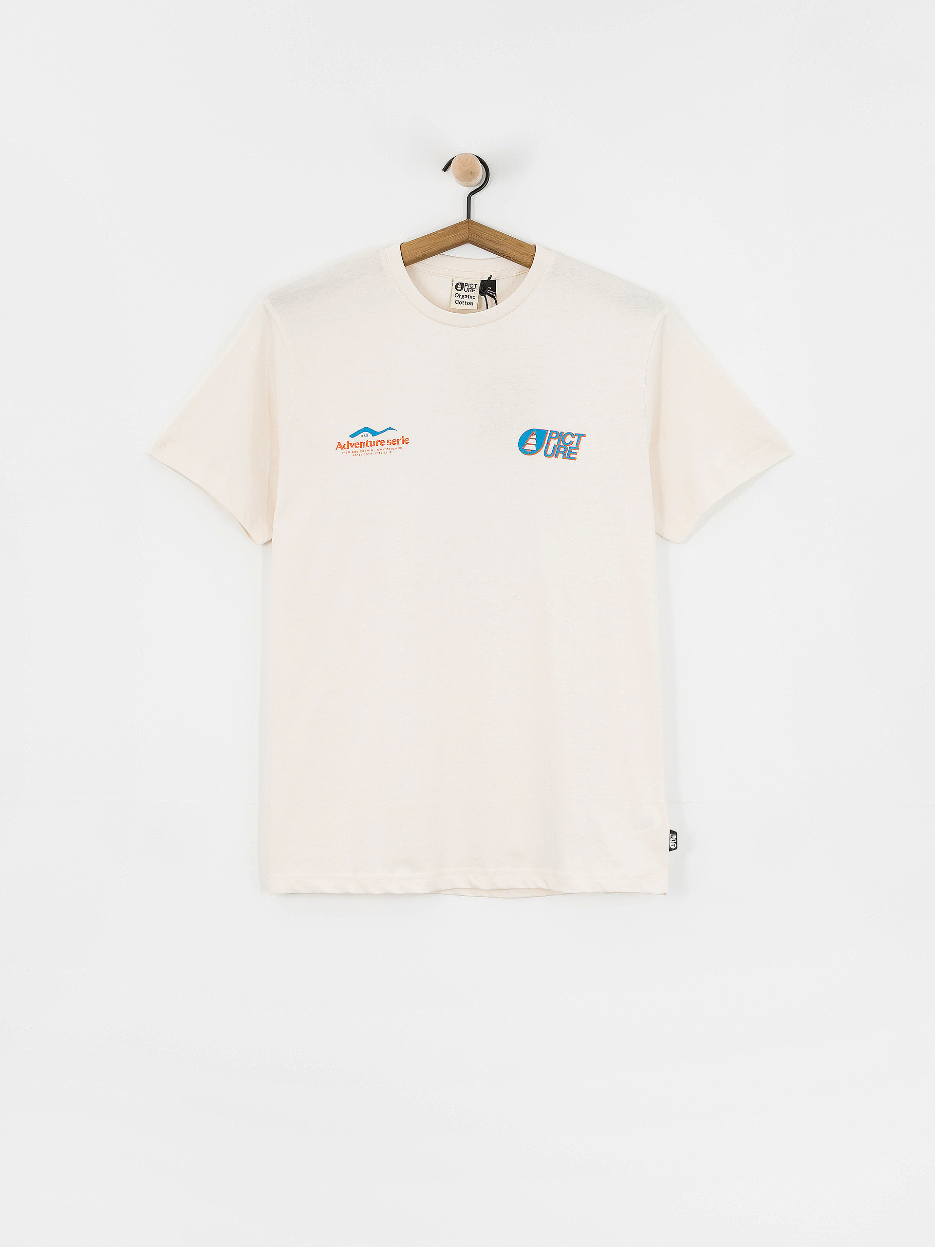 Тениска Picture D&S Switzerland (natural white)