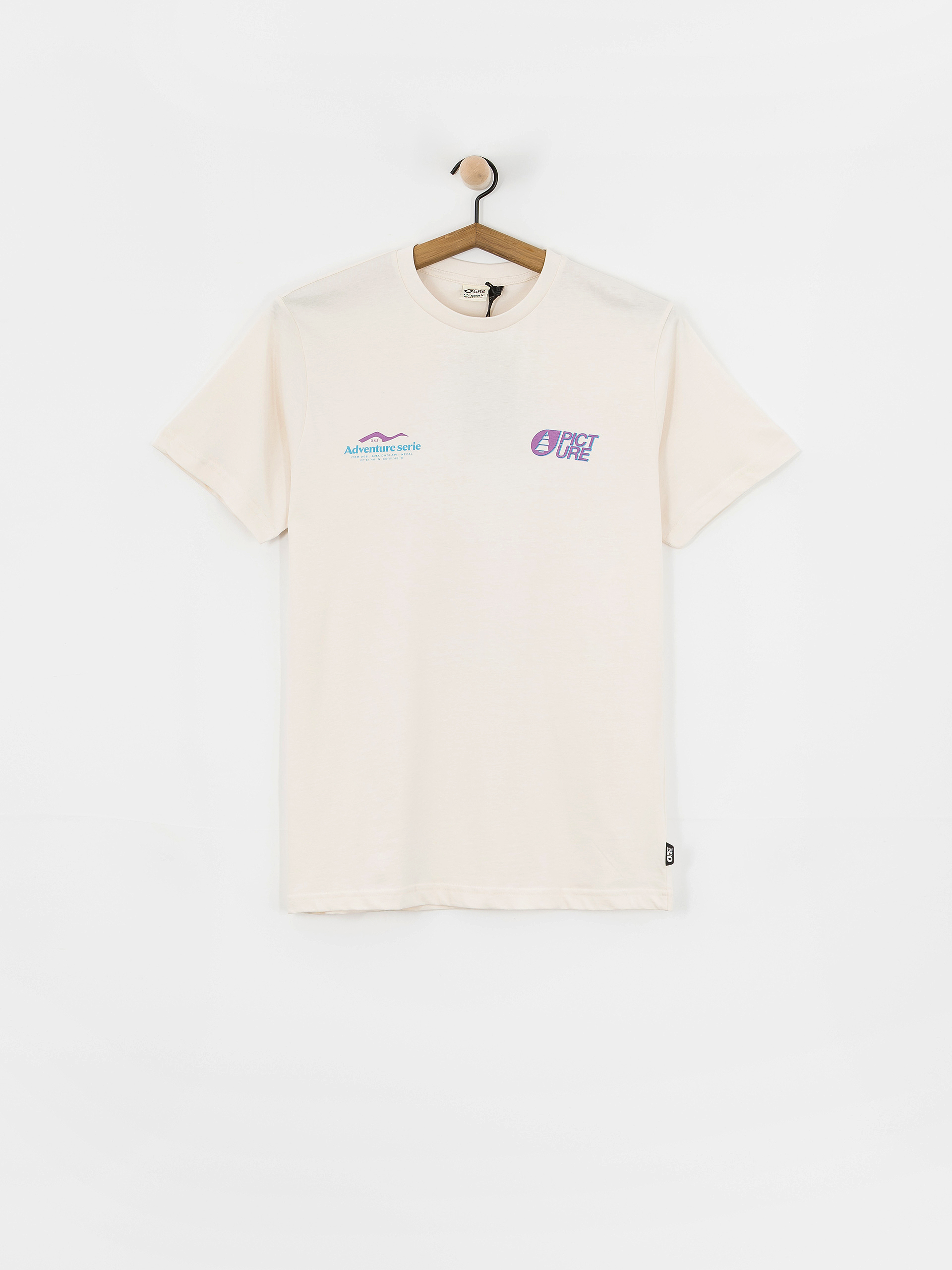 Тениска Picture D&S Nepal (natural white)