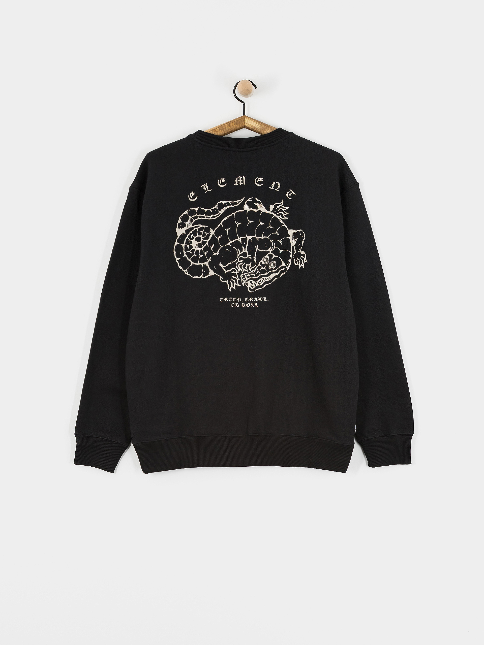 Суитшърт Element Aligator Cr (flint black)