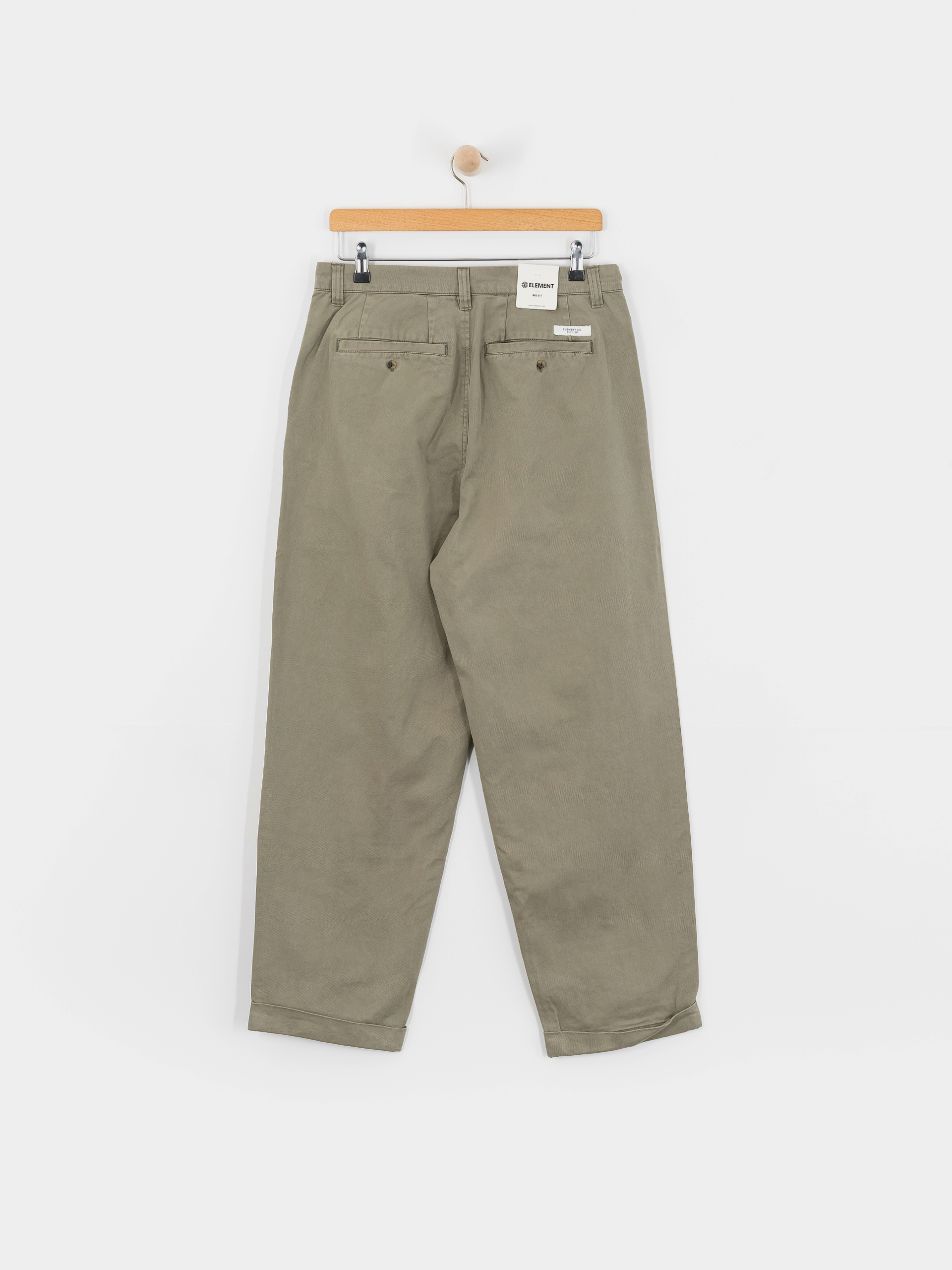 Панталони Element Big Pleated Chino (kalamata)