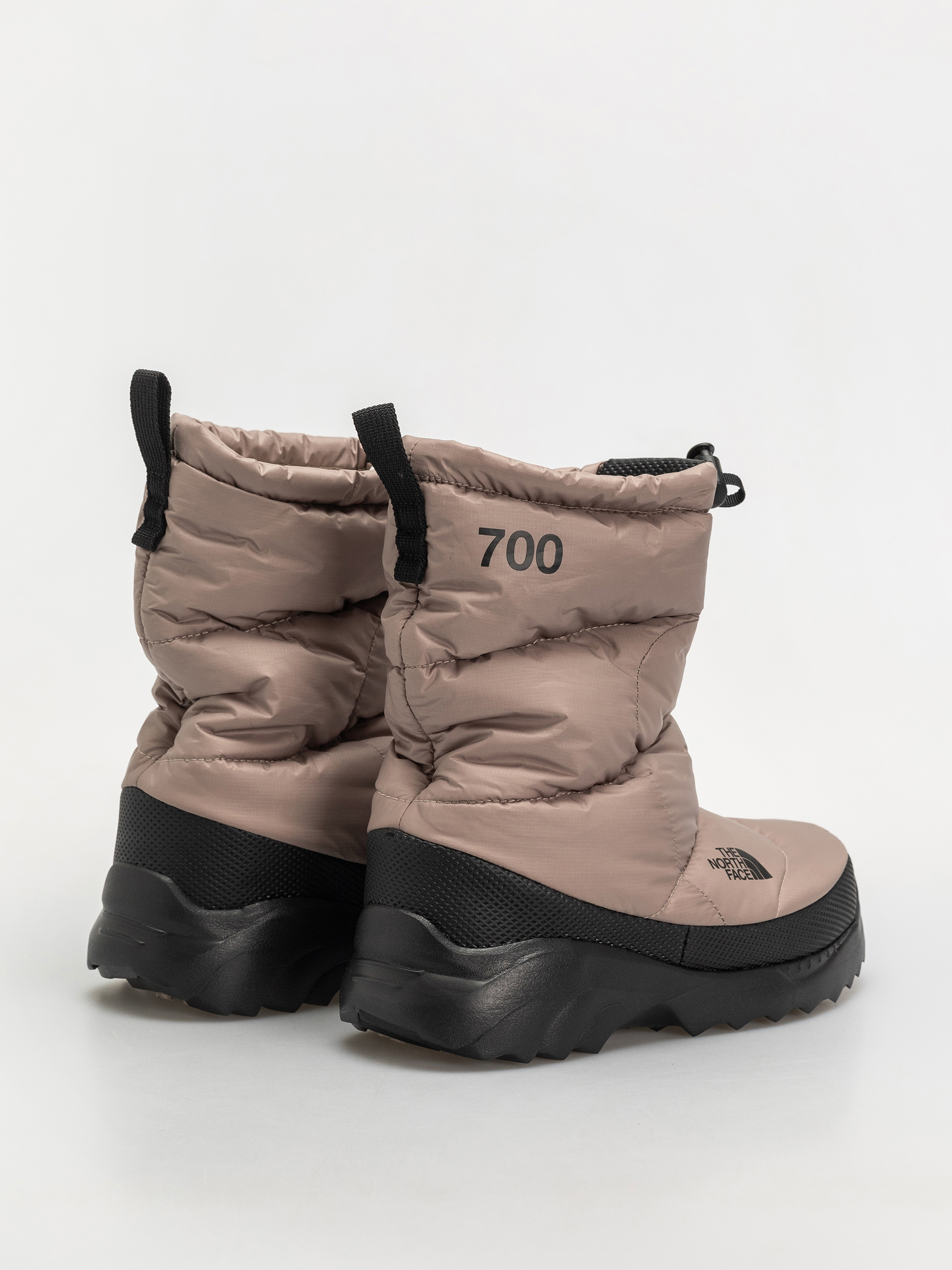 Обувки The North Face Nuptse Traction Bootie (mushroom grey/tnf black)