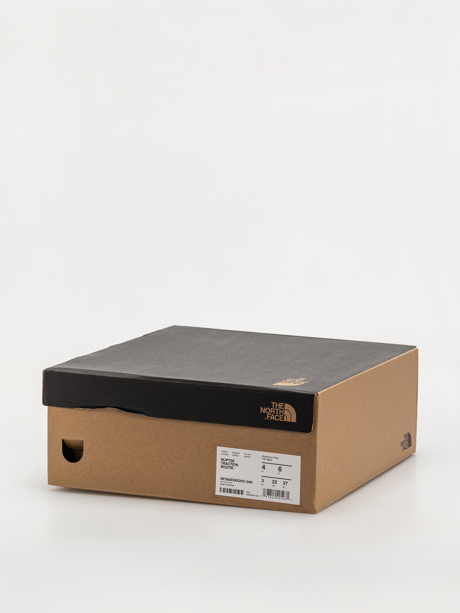 Обувки The North Face Nuptse Traction Bootie (mushroom grey/tnf black)