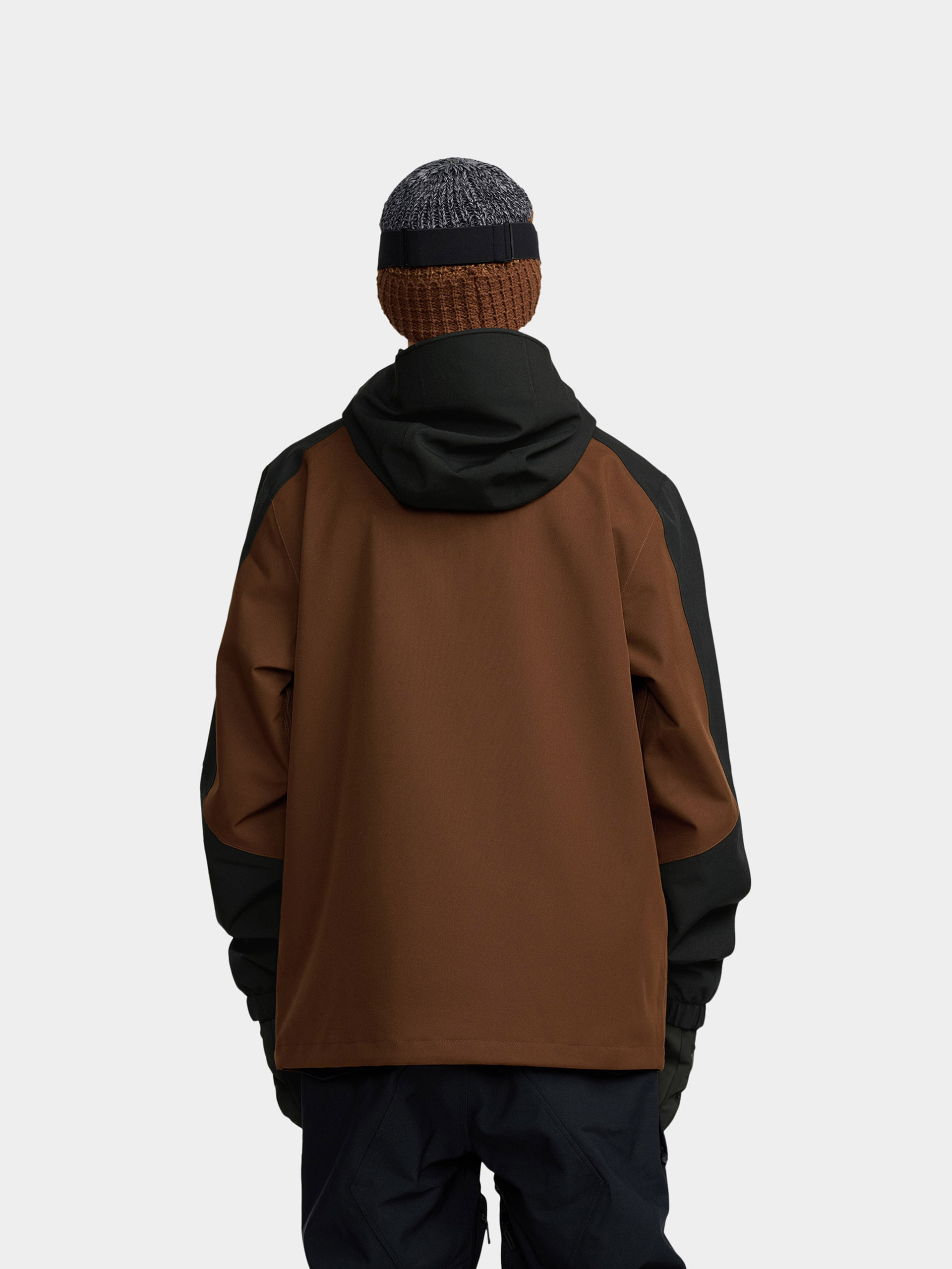 Мъжки Сноуборд яке Volcom Brighton Full Zip (brown)