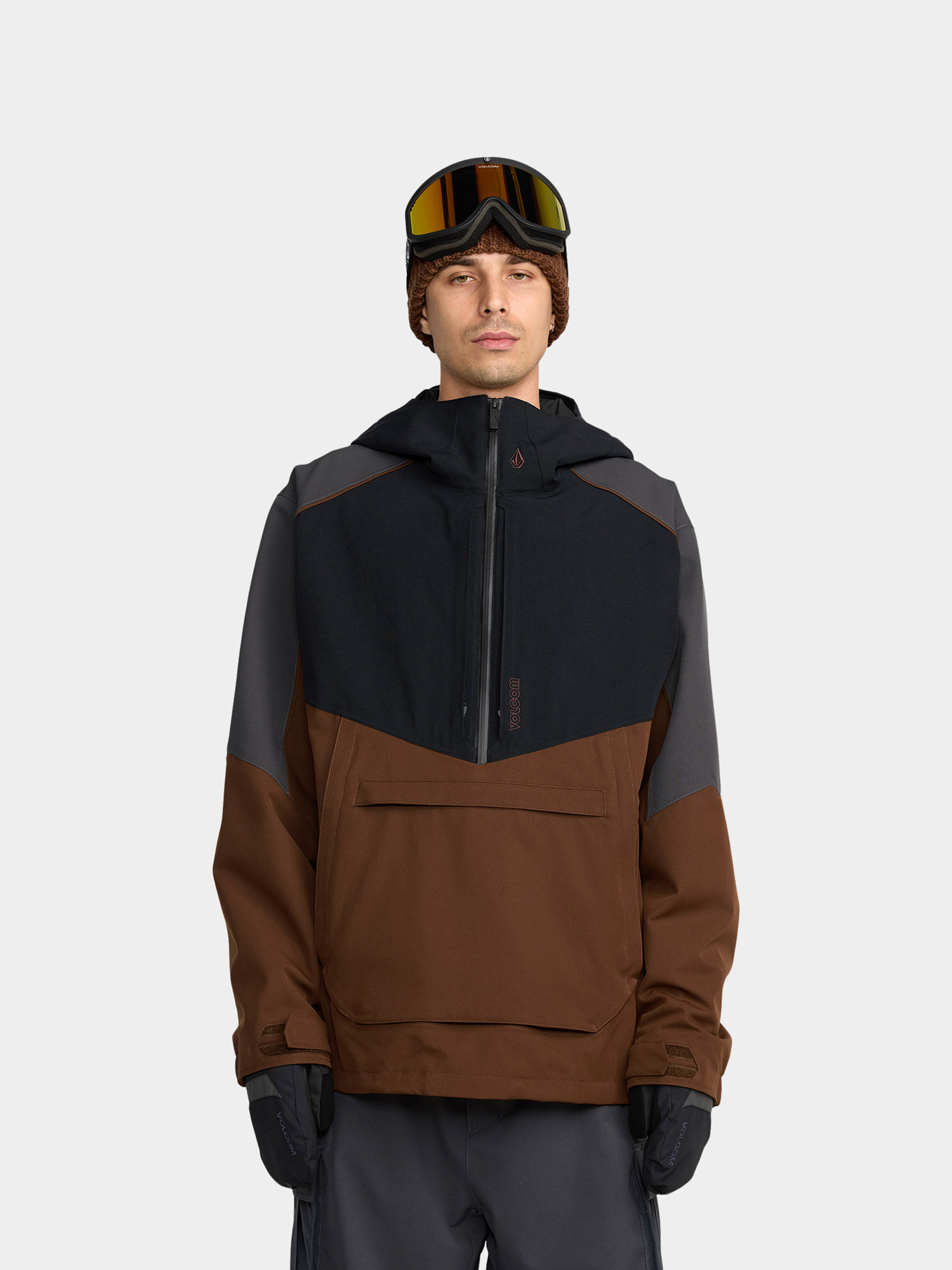 Сноуборд яке Volcom Brighton Pullover (brown)