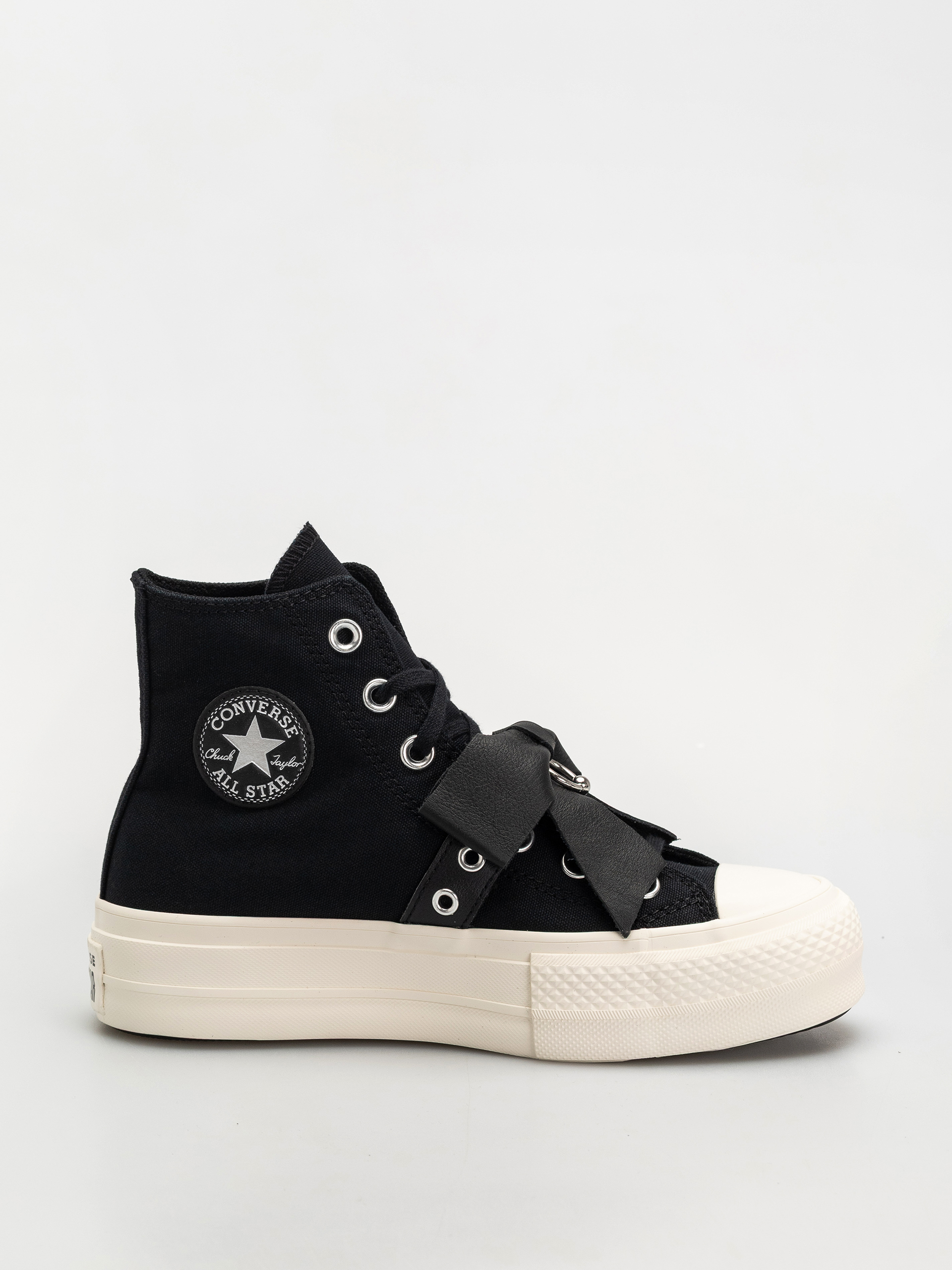 u041au0435u0446u043eu0432u0435 Converse Chuck Taylor All Star Lift Hi Wmn (black/silver/egret)