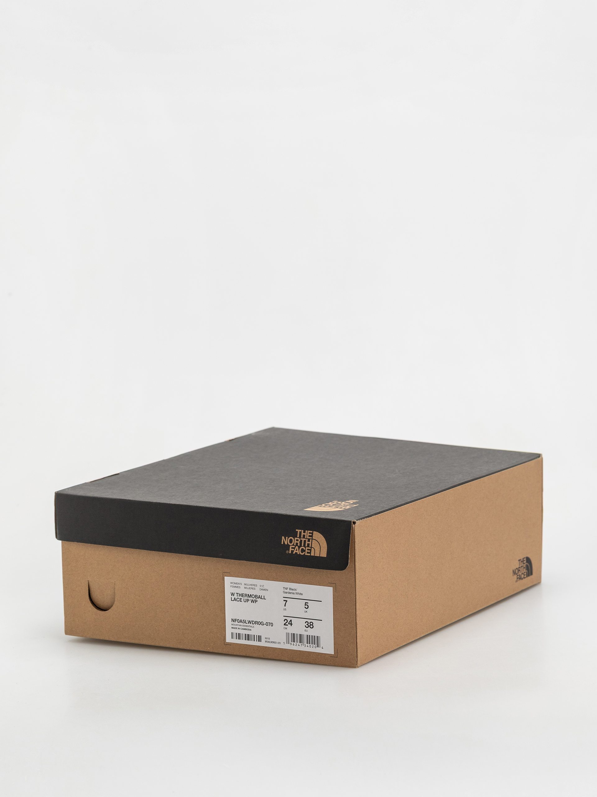 Обувки The North Face Thermoball Lace Up Wp Wmn (tnf black/gardenia white)