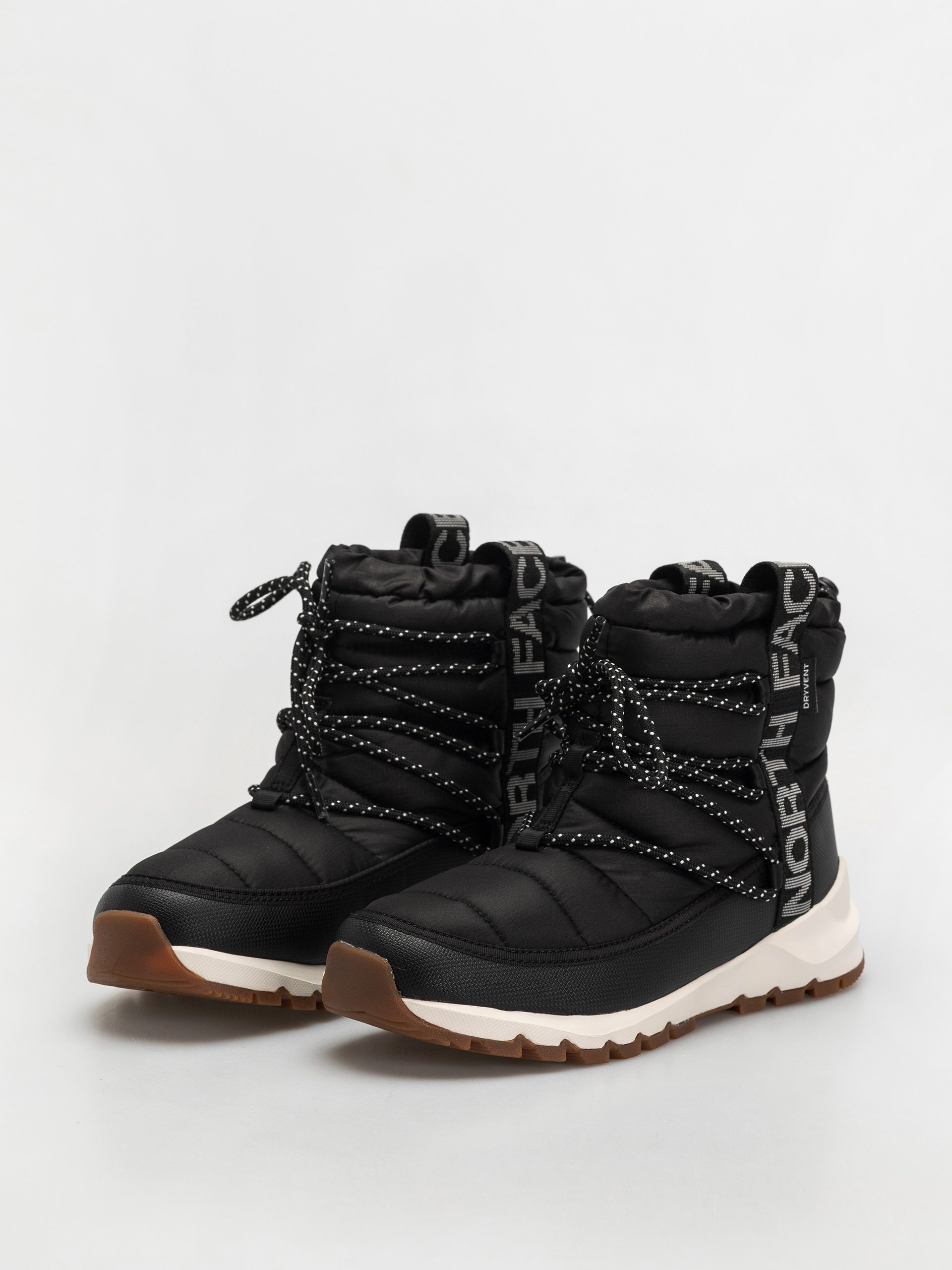 Обувки The North Face Thermoball Lace Up Wp Wmn (tnf black/gardenia white)