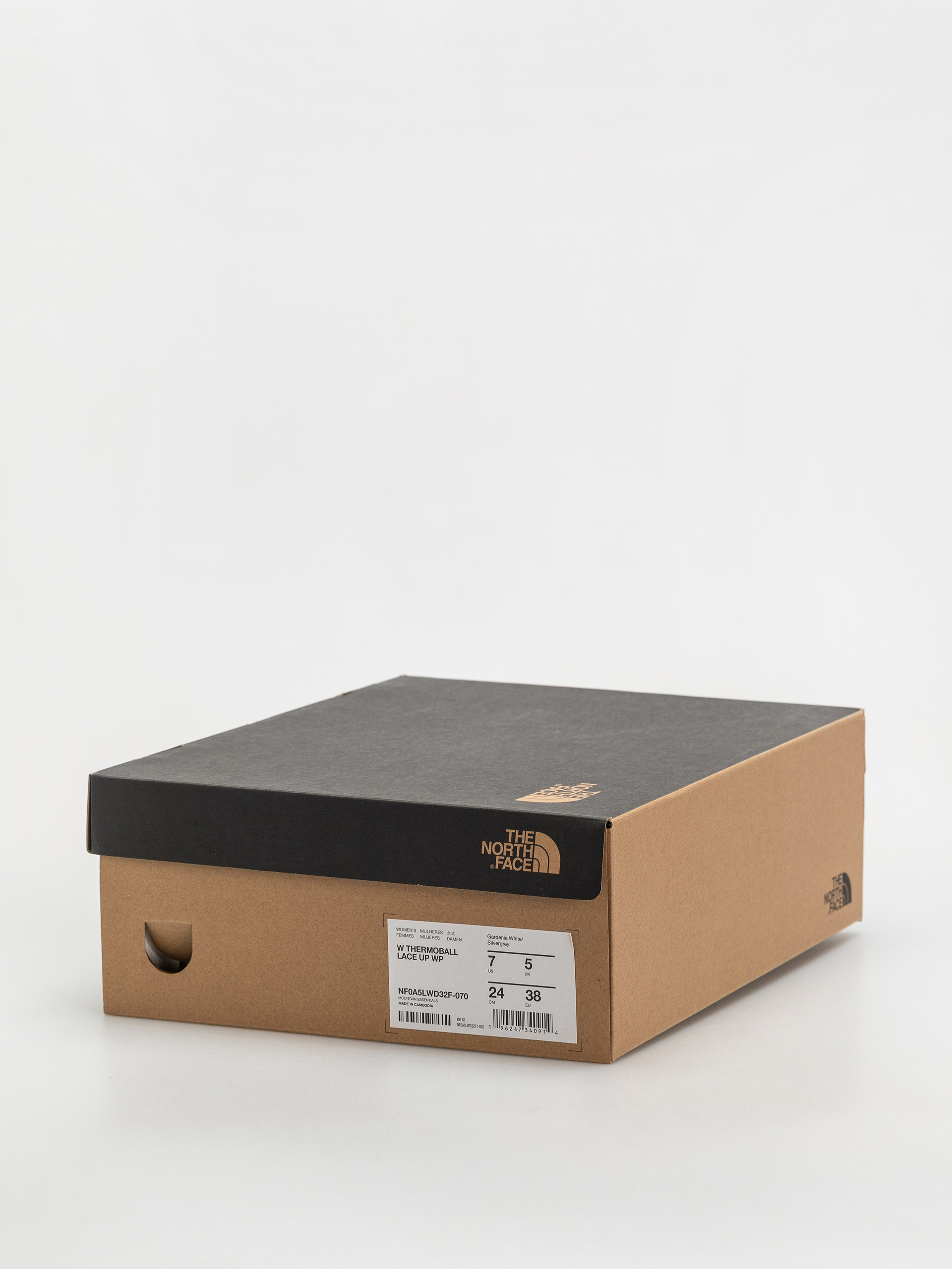 Обувки The North Face Thermoball Lace Up Wp Wmn (gardenia white/silvergrey)