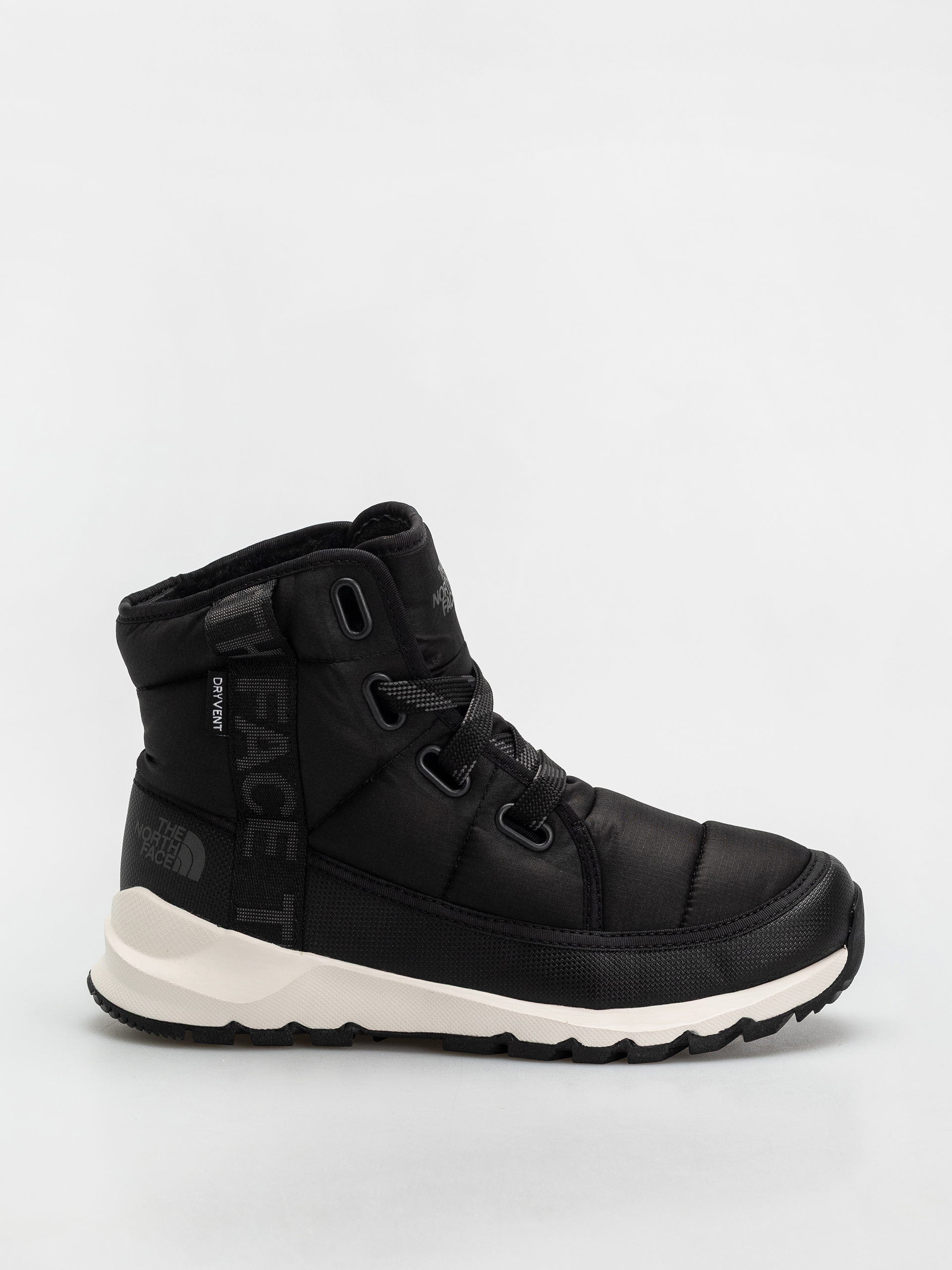 Обувки The North Face Thermoball Lace Up Luxe Wp Wmn (tnf black/asphalt grey)