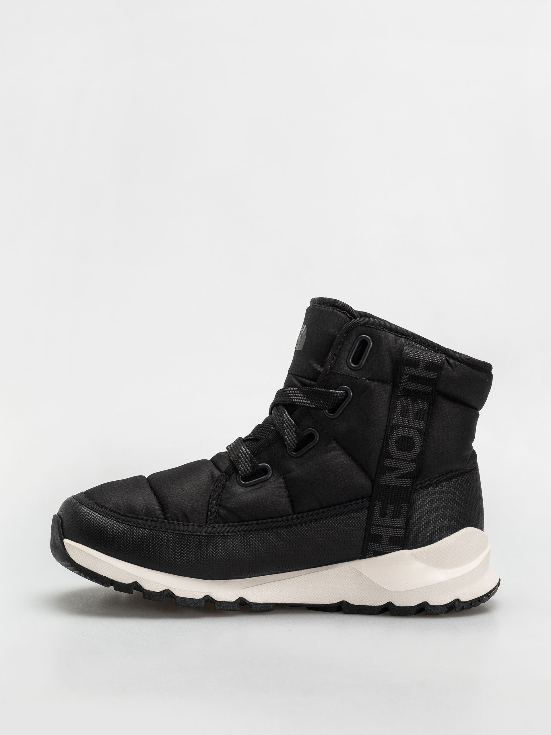 Обувки The North Face Thermoball Lace Up Luxe Wp Wmn (tnf black/asphalt grey)