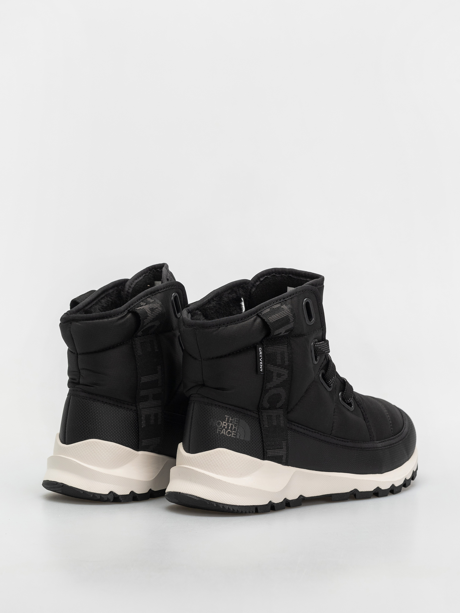 Обувки The North Face Thermoball Lace Up Luxe Wp Wmn (tnf black/asphalt grey)