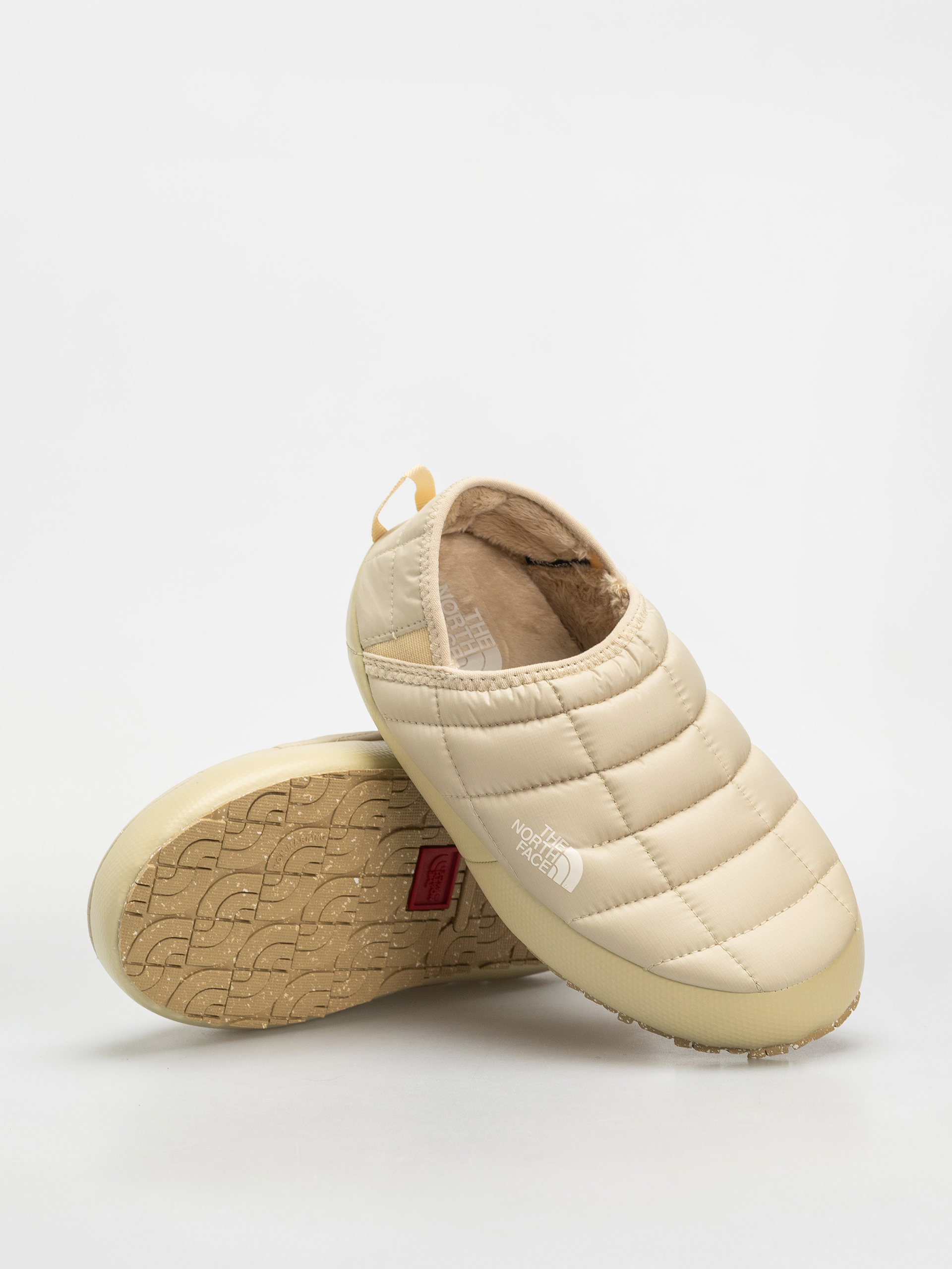 Обувки The North Face Thermoball Traction Mule V Wmn (gravel/white dune)