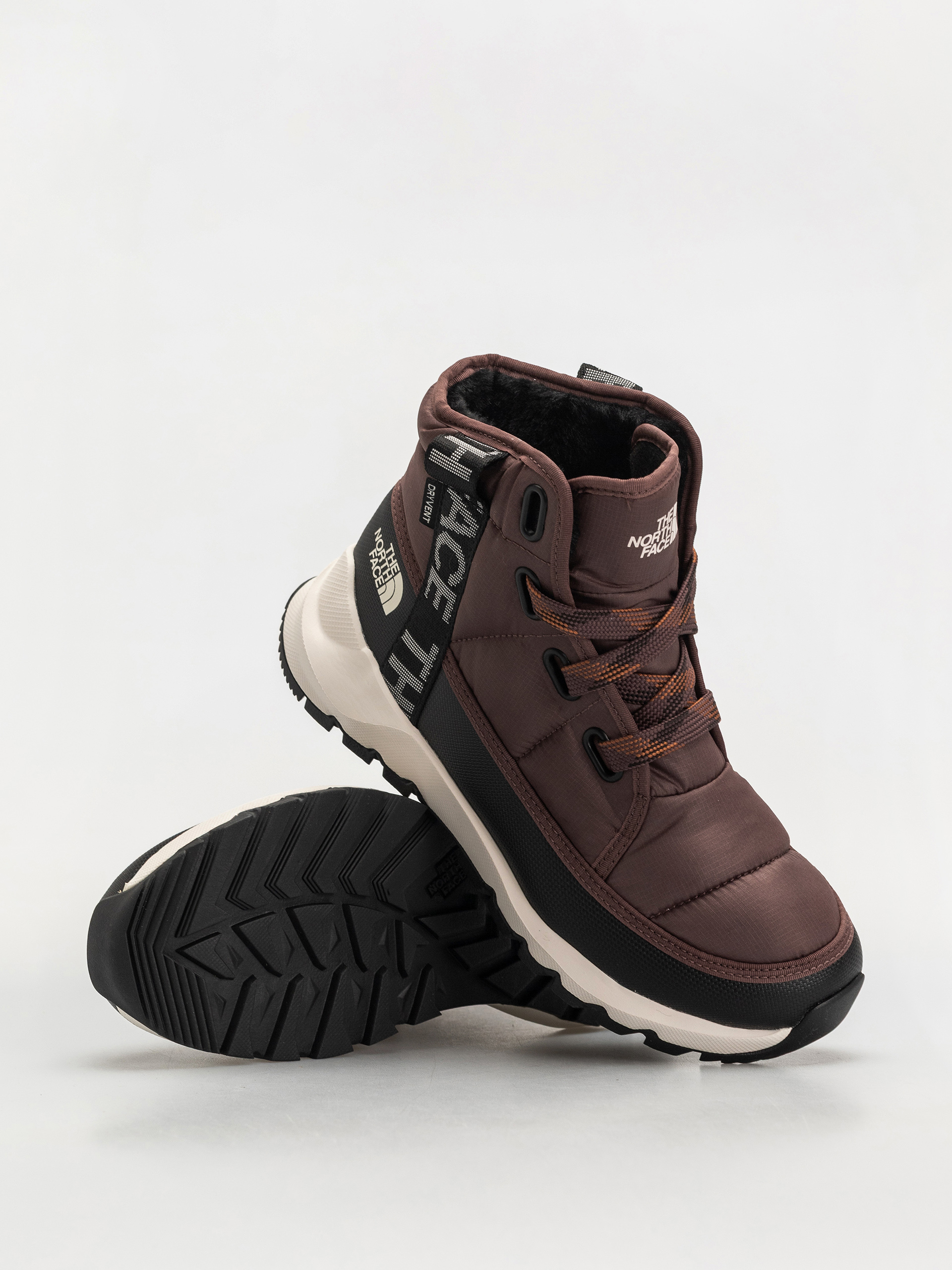 Обувки The North Face Thermoball Lace Up Luxe Wp Wmn (tawny quartz/burnt umbe)