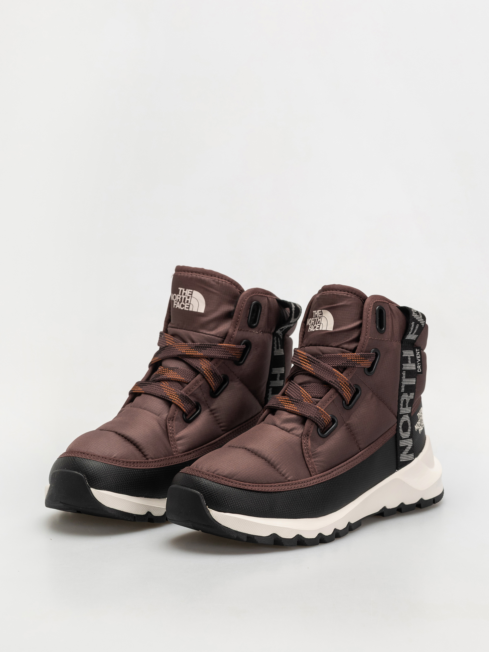 Обувки The North Face Thermoball Lace Up Luxe Wp Wmn (tawny quartz/burnt umbe)