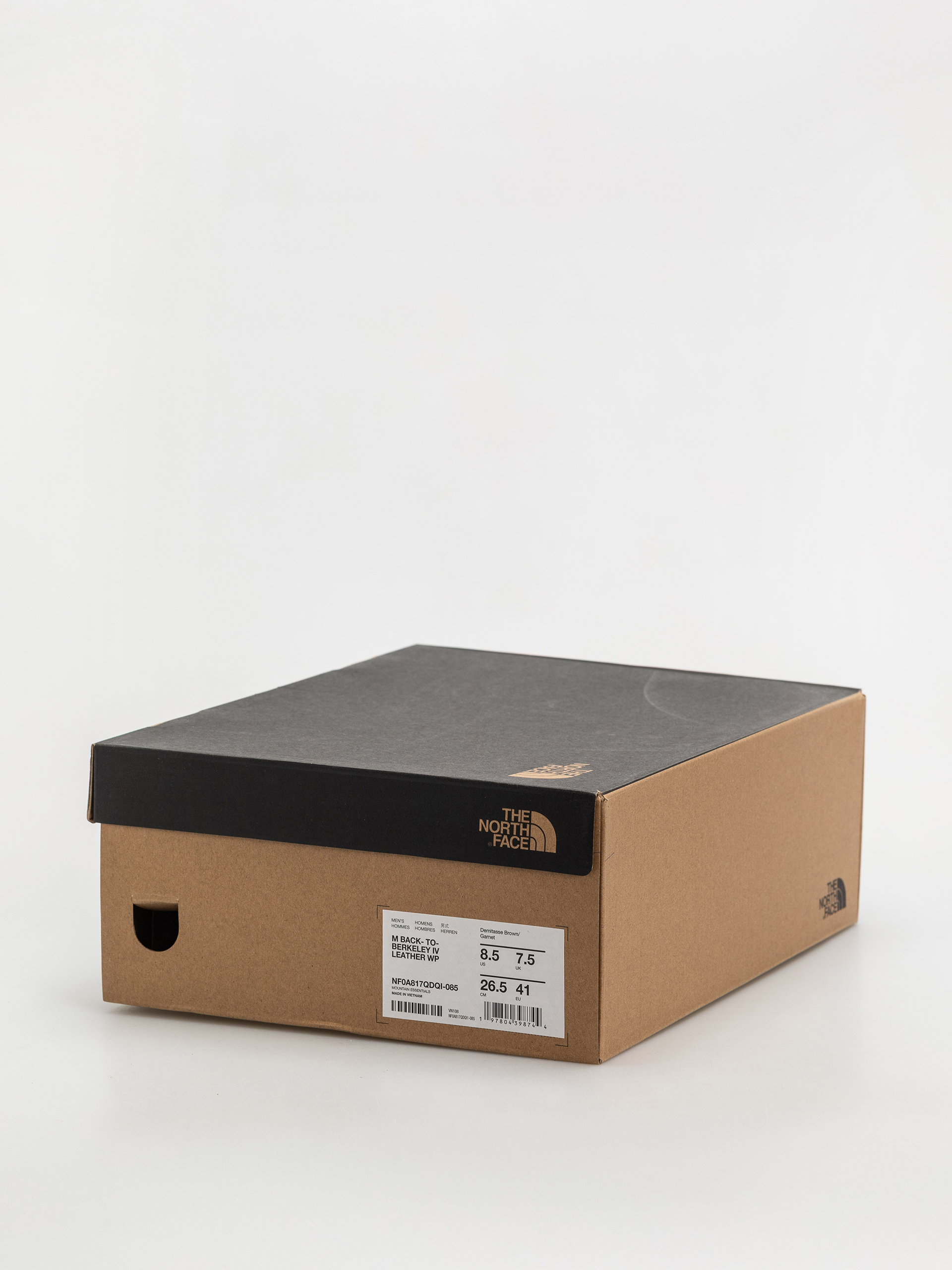 Обувки The North Face Back To Berkeley Iv Leather Wp (demitasse brown/garnet)