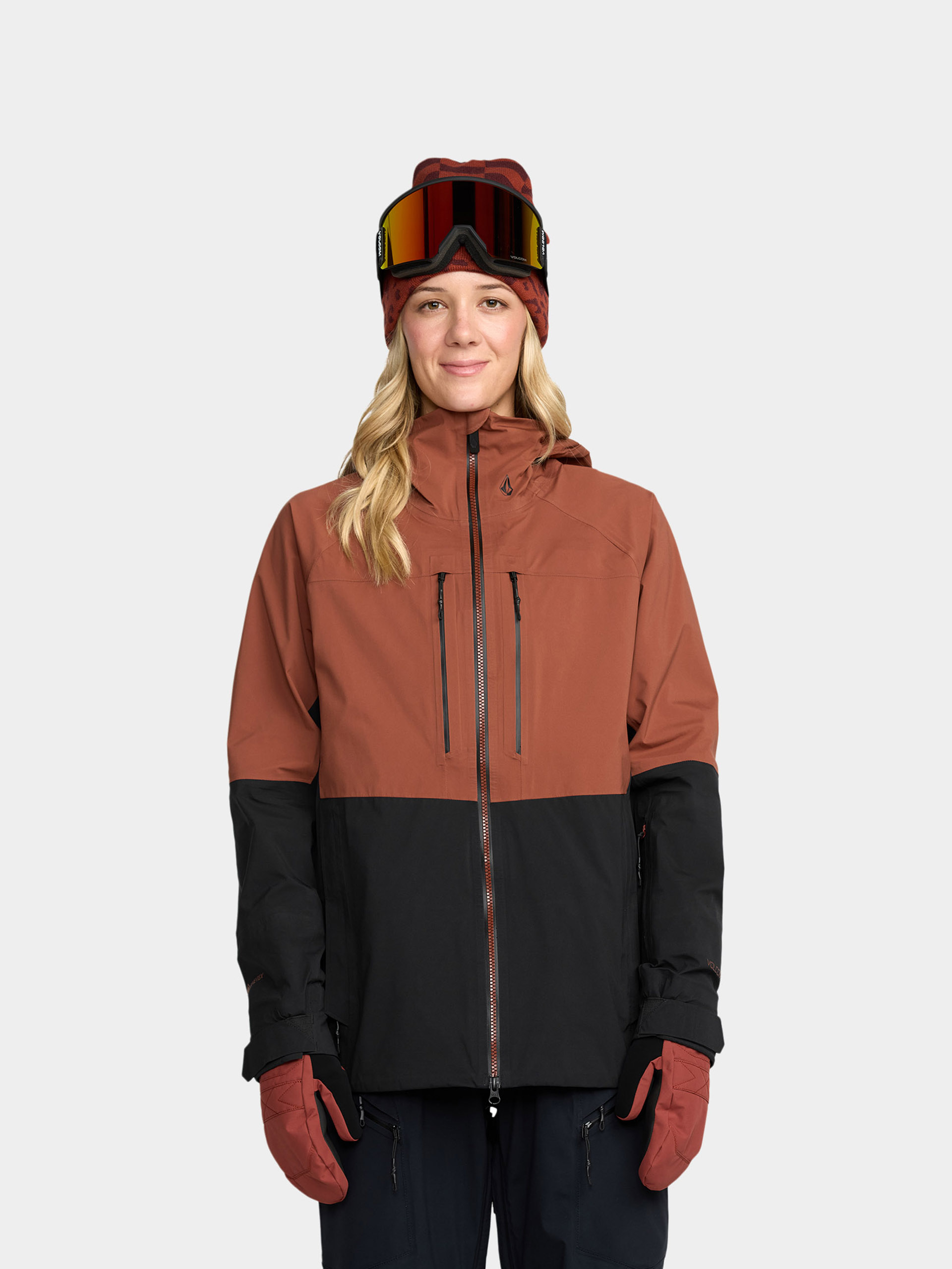 Сноуборд яке Volcom Vs 3L Stretch Gore Wmn (henna)