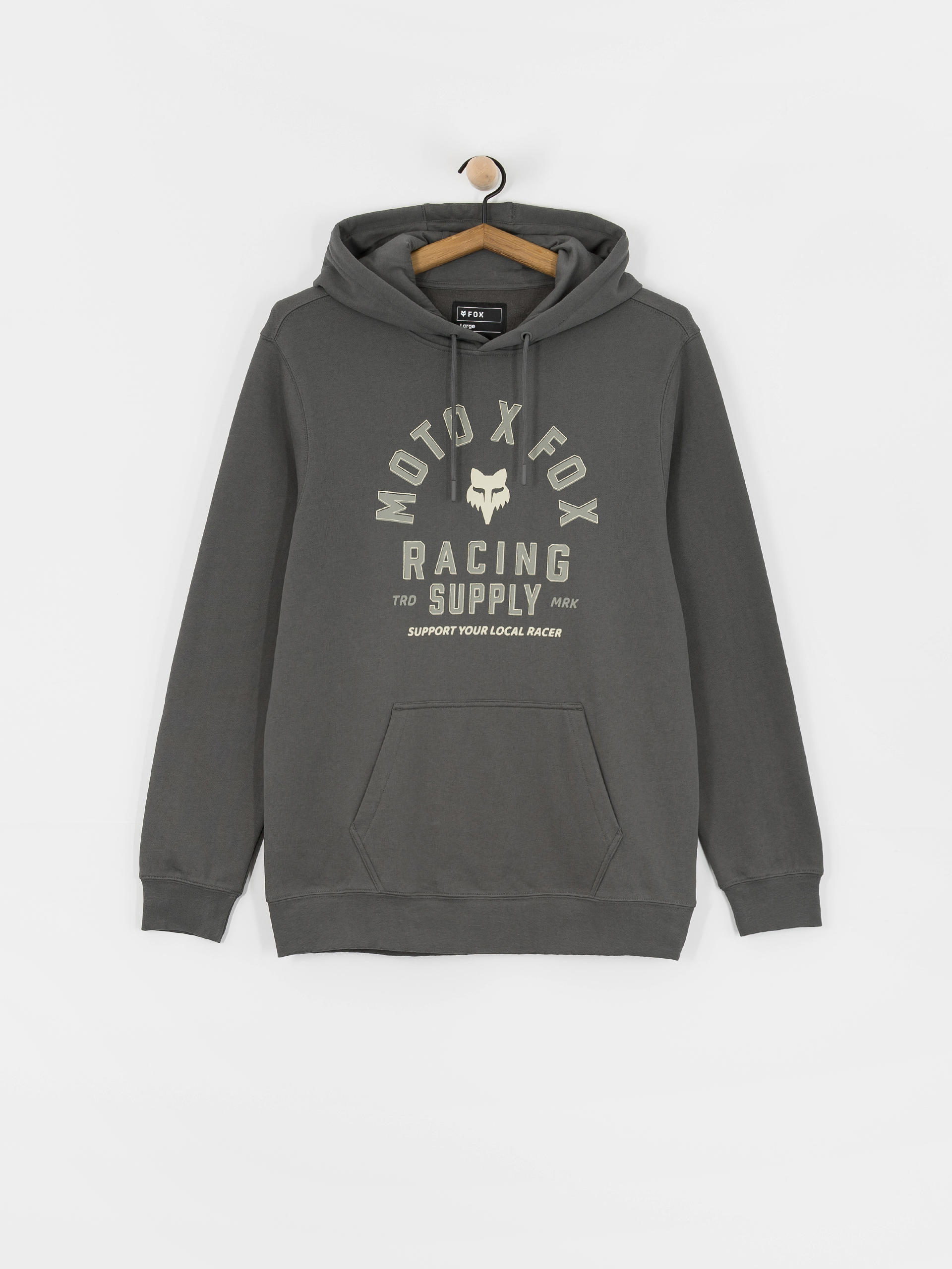 Суитшърт с качулка Fox Local Racer HD
