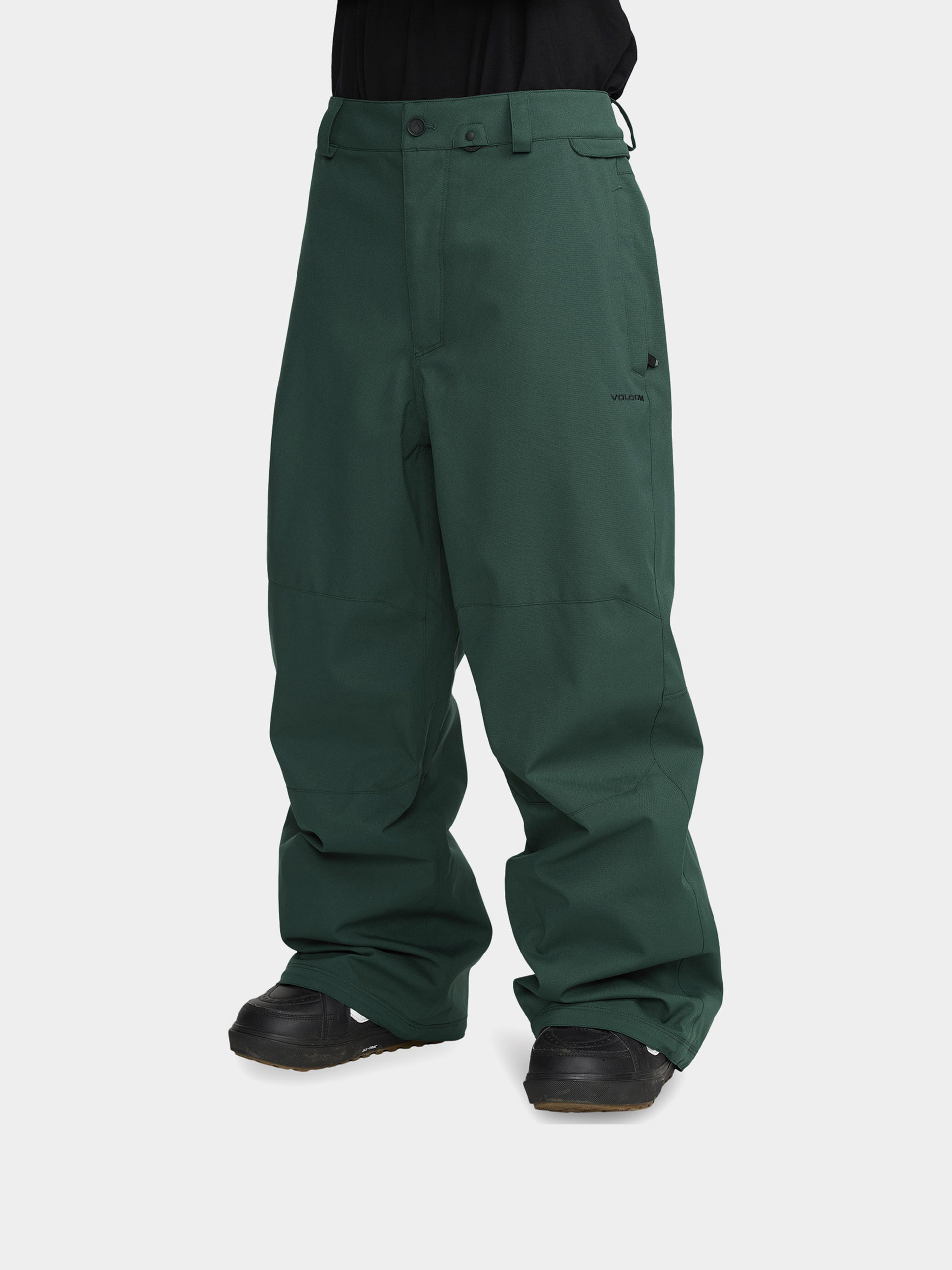 Мъжко Сноуборд панталони Volcom Snow Billow (black green)