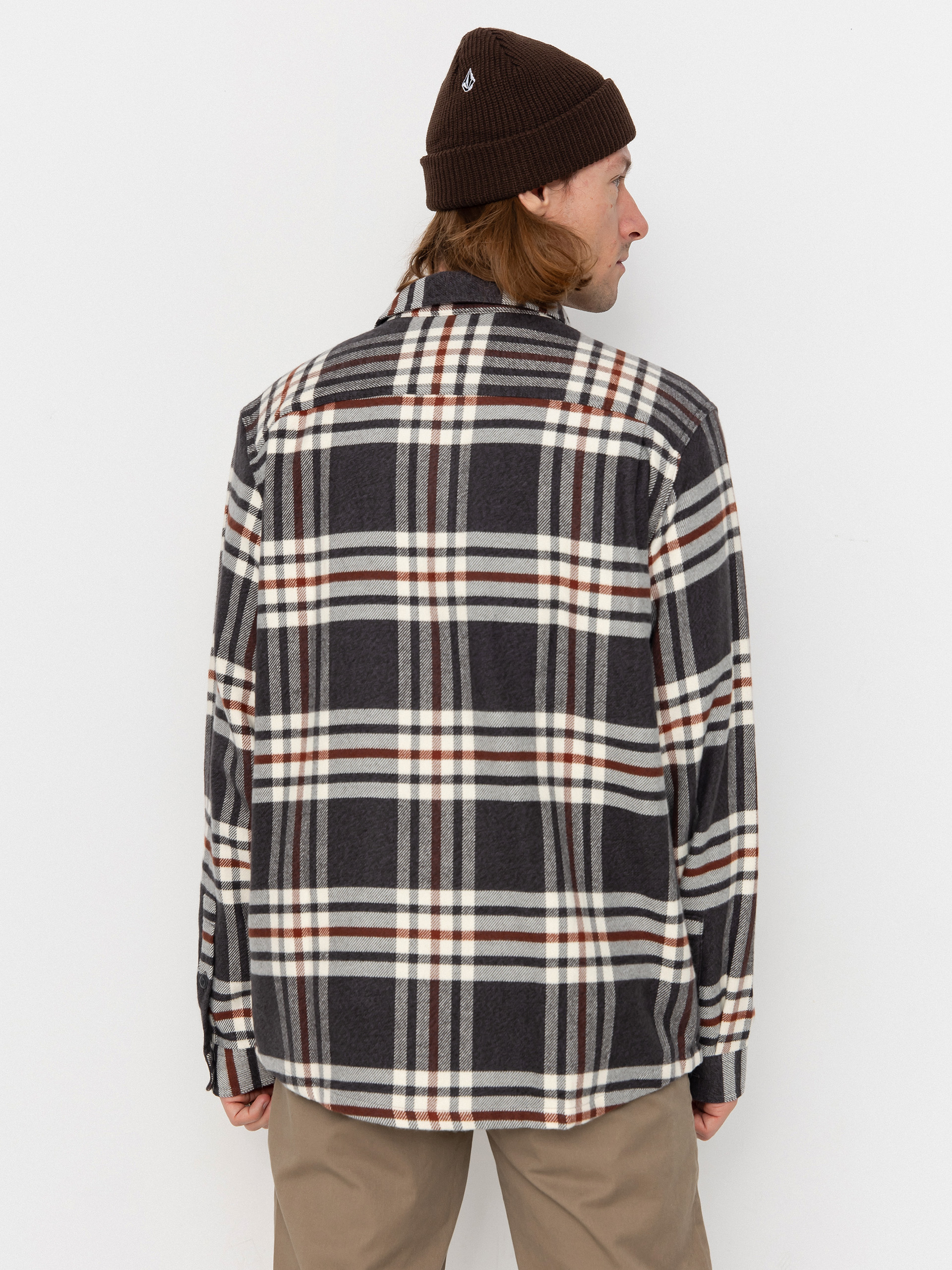 Риза Patagonia Fjord Flannel (catch ink black)