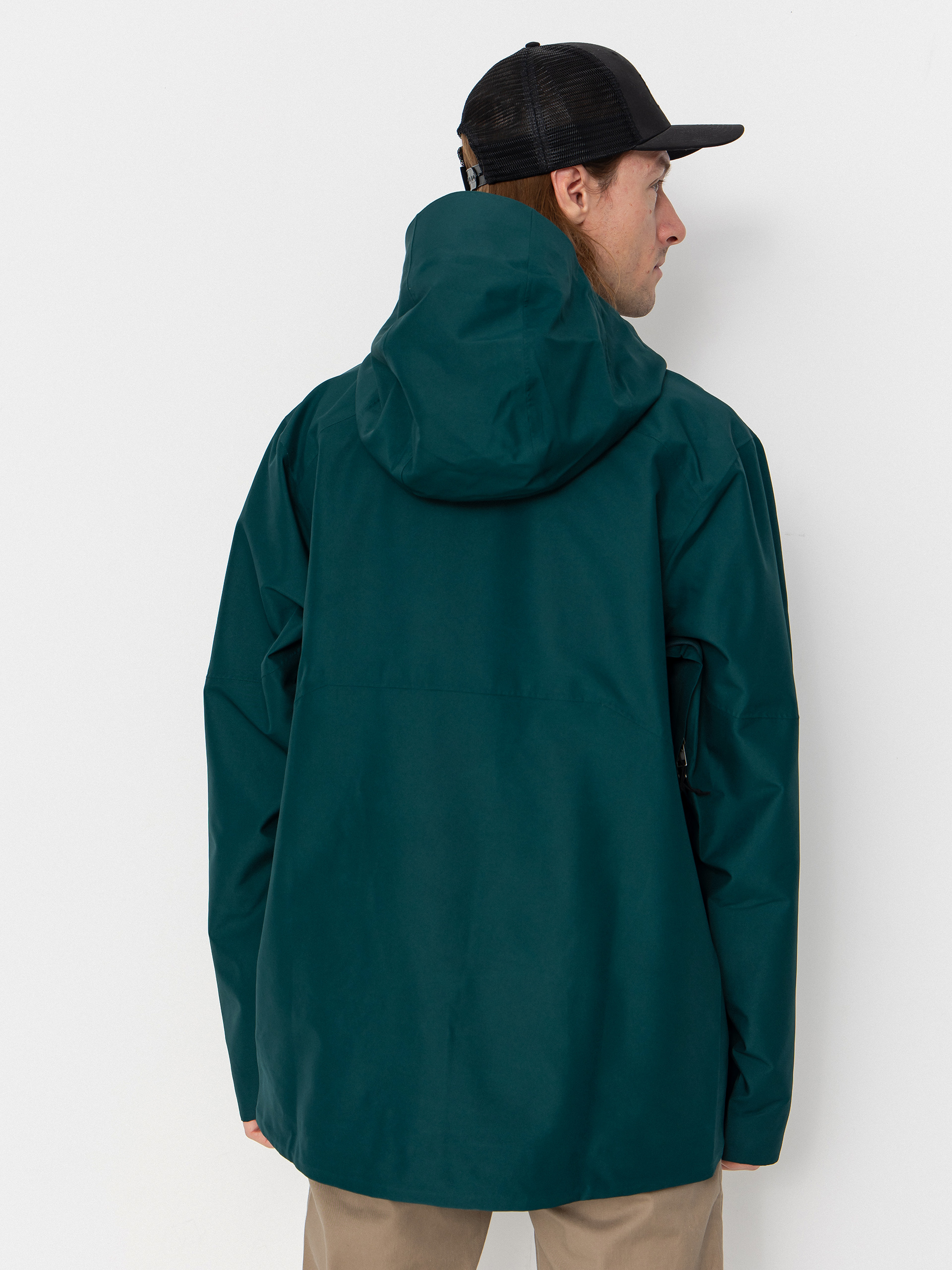 Мъжки Сноуборд яке Patagonia Powder Town (cascade green)