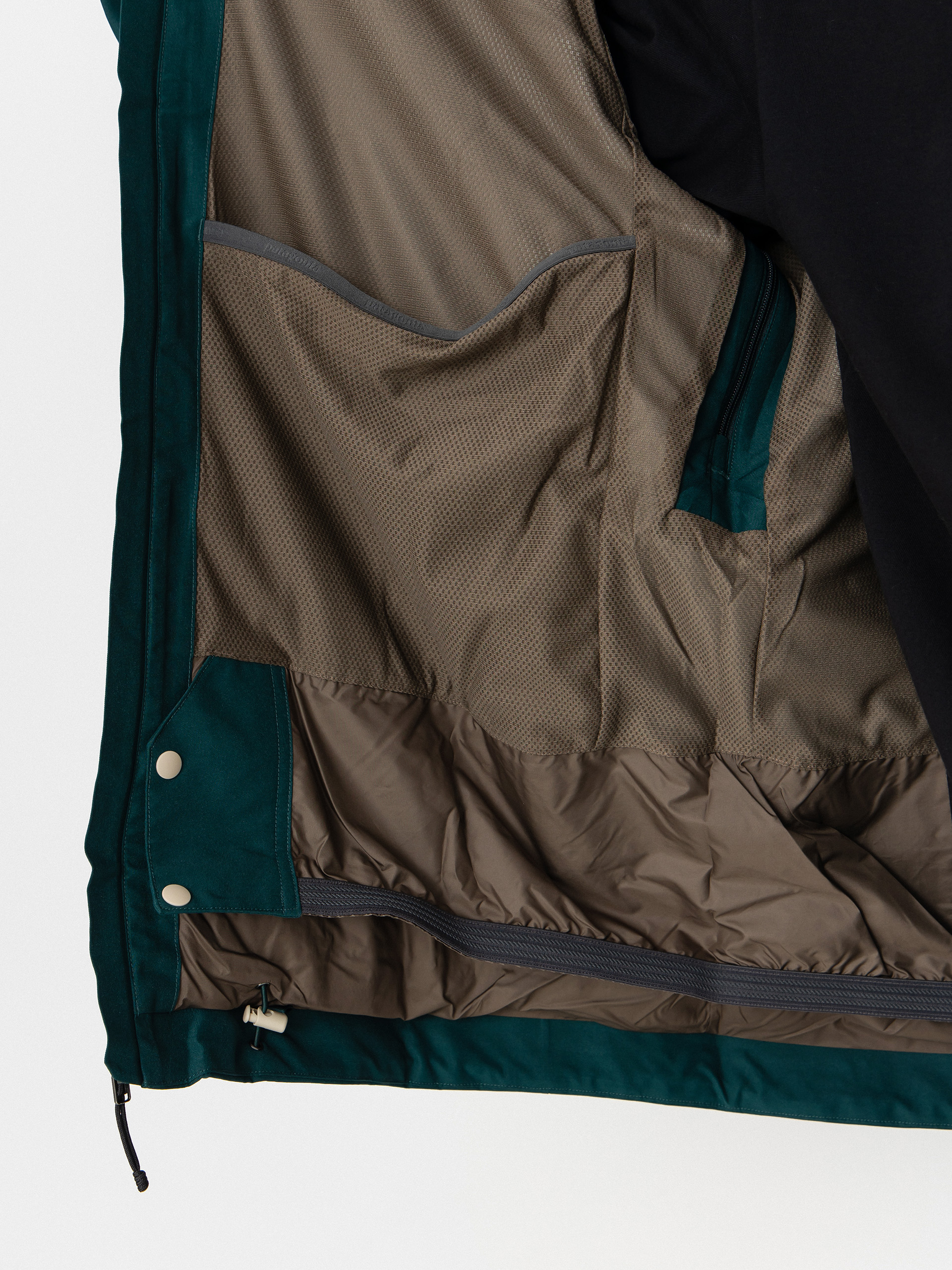 Мъжки Сноуборд яке Patagonia Powder Town (cascade green)