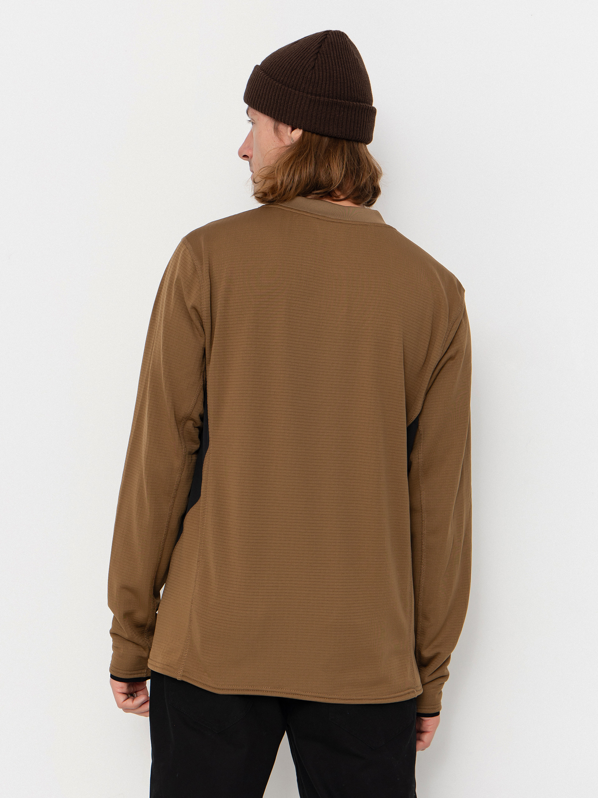 Мъжки Термо суитшърт Volcom Gridlock Crew Neck (bronze)