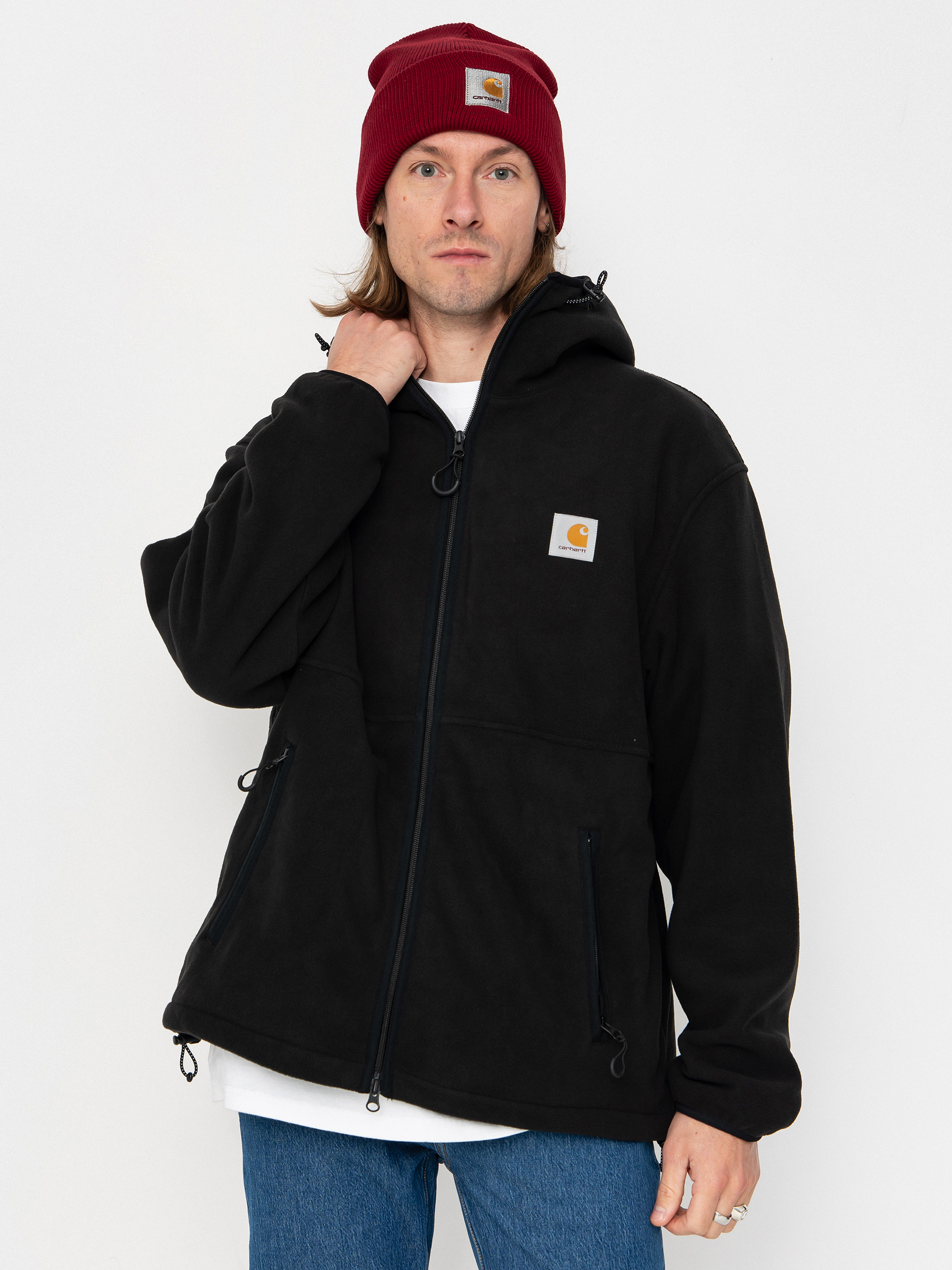 Мъжки Поларени суитшърт Carhartt WIP Blevin (black)
