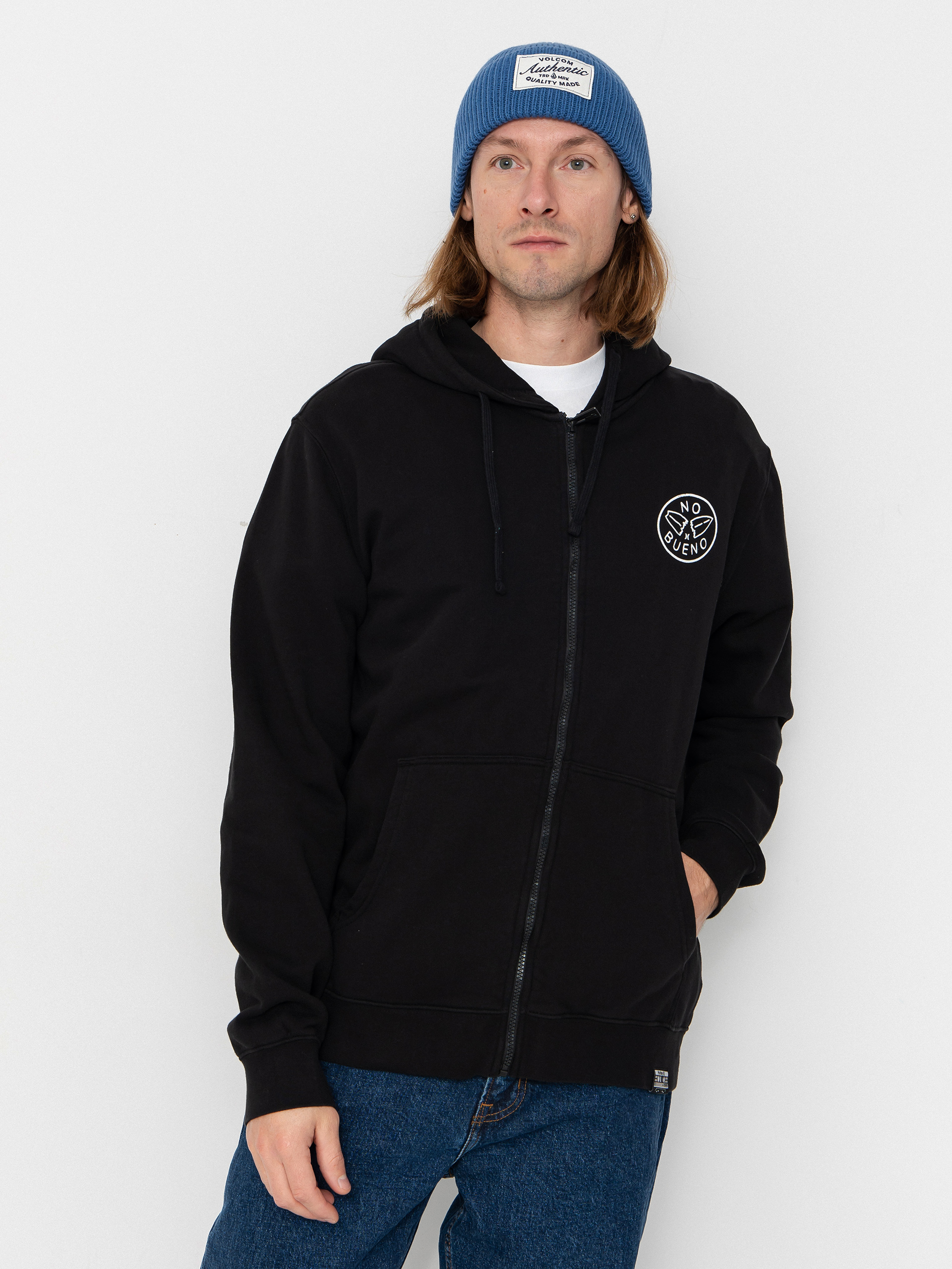 Суитшърт с качулка Hurley Sider ZHD (black)