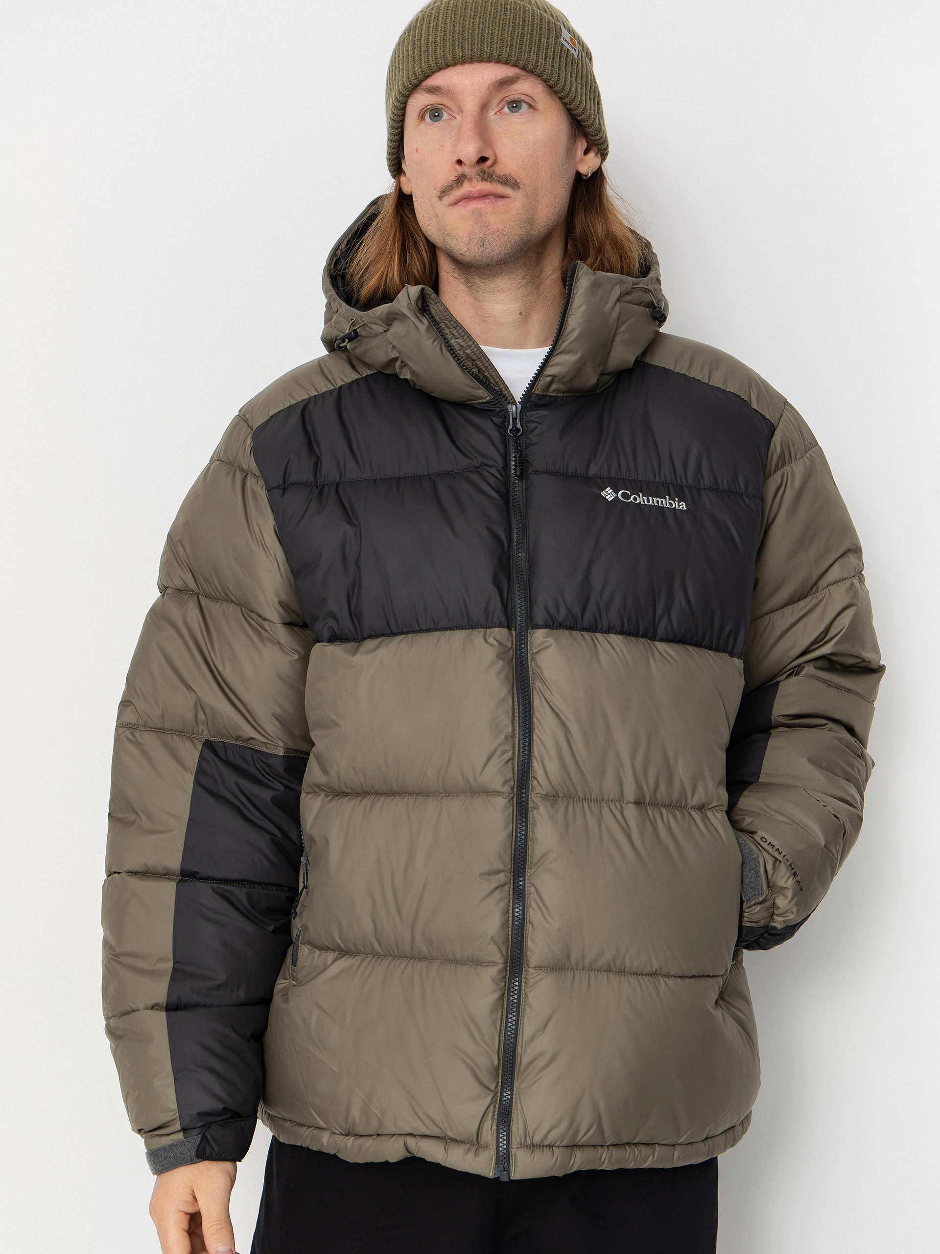 Яке Columbia Pike Lake II Hooded (stone green/shark)