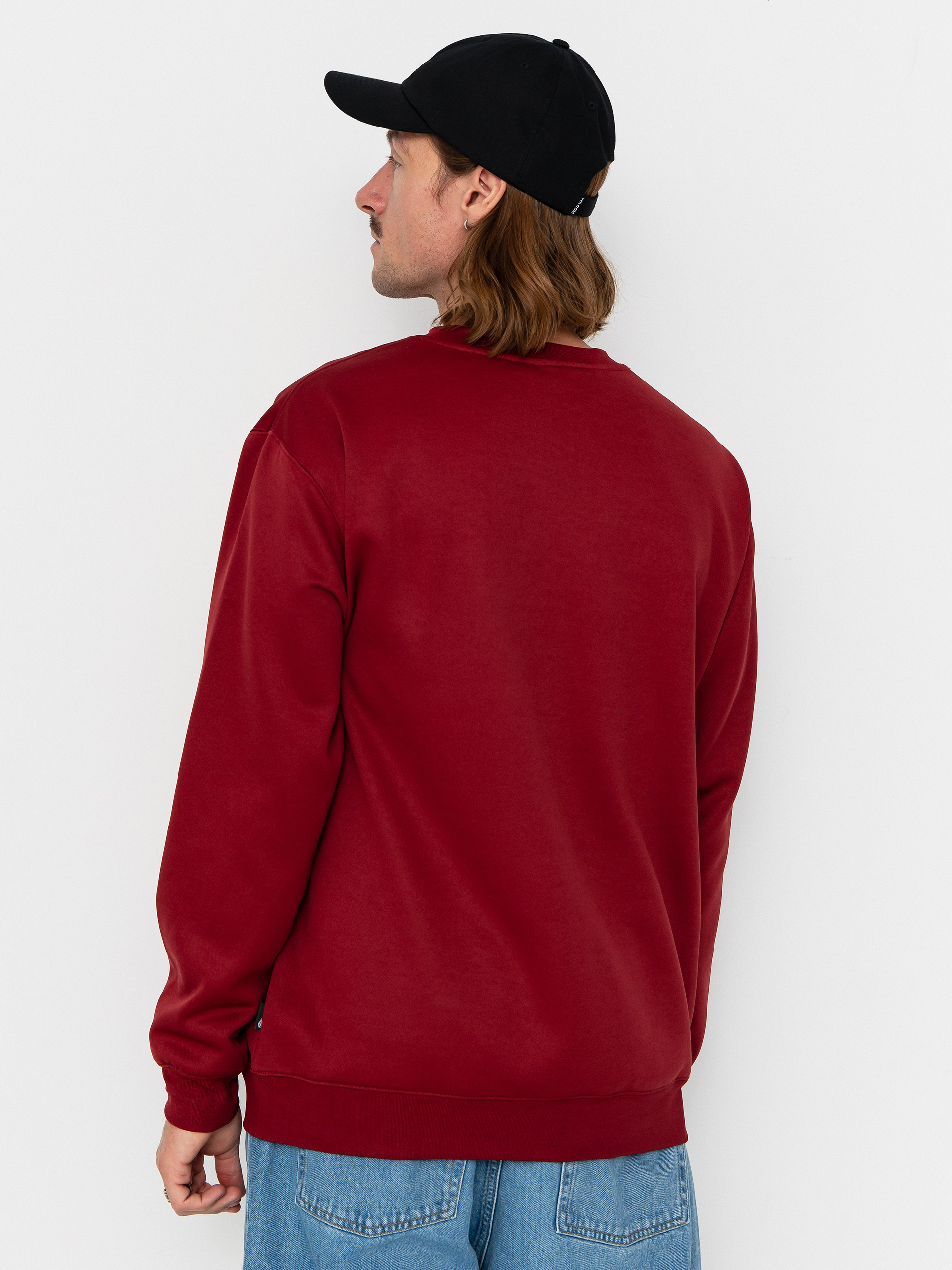 Суитшърт Volcom Hydro (burnt red)