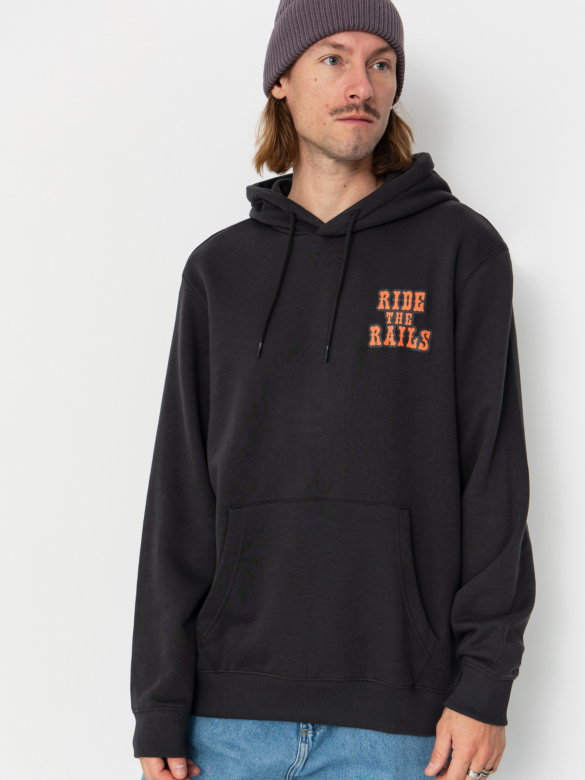 Суитшърт с качулка Element Timber Guard Dogs HD (off black)