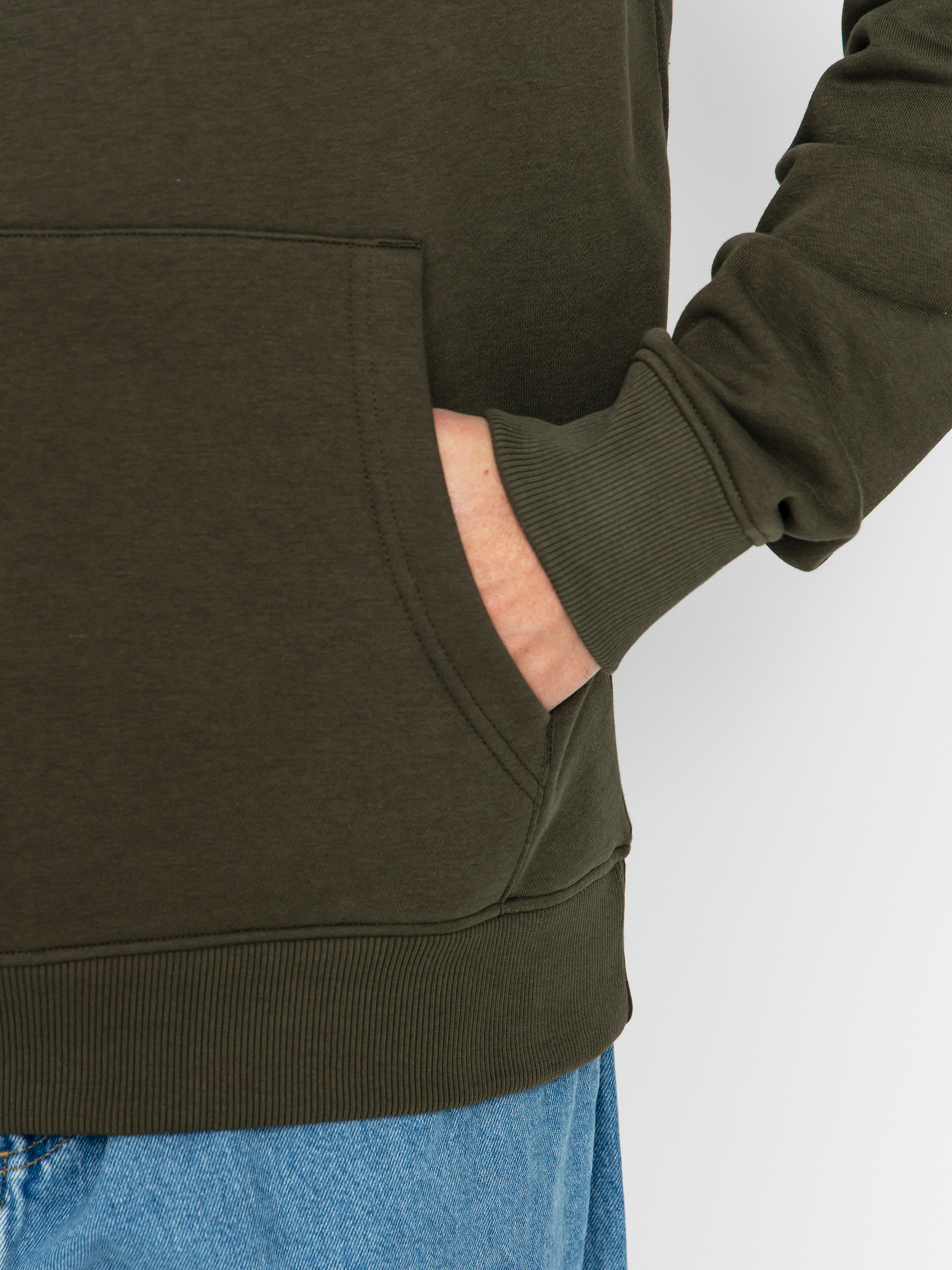 Суитшърт с качулка Element Icon Embroidery HD (forest night)