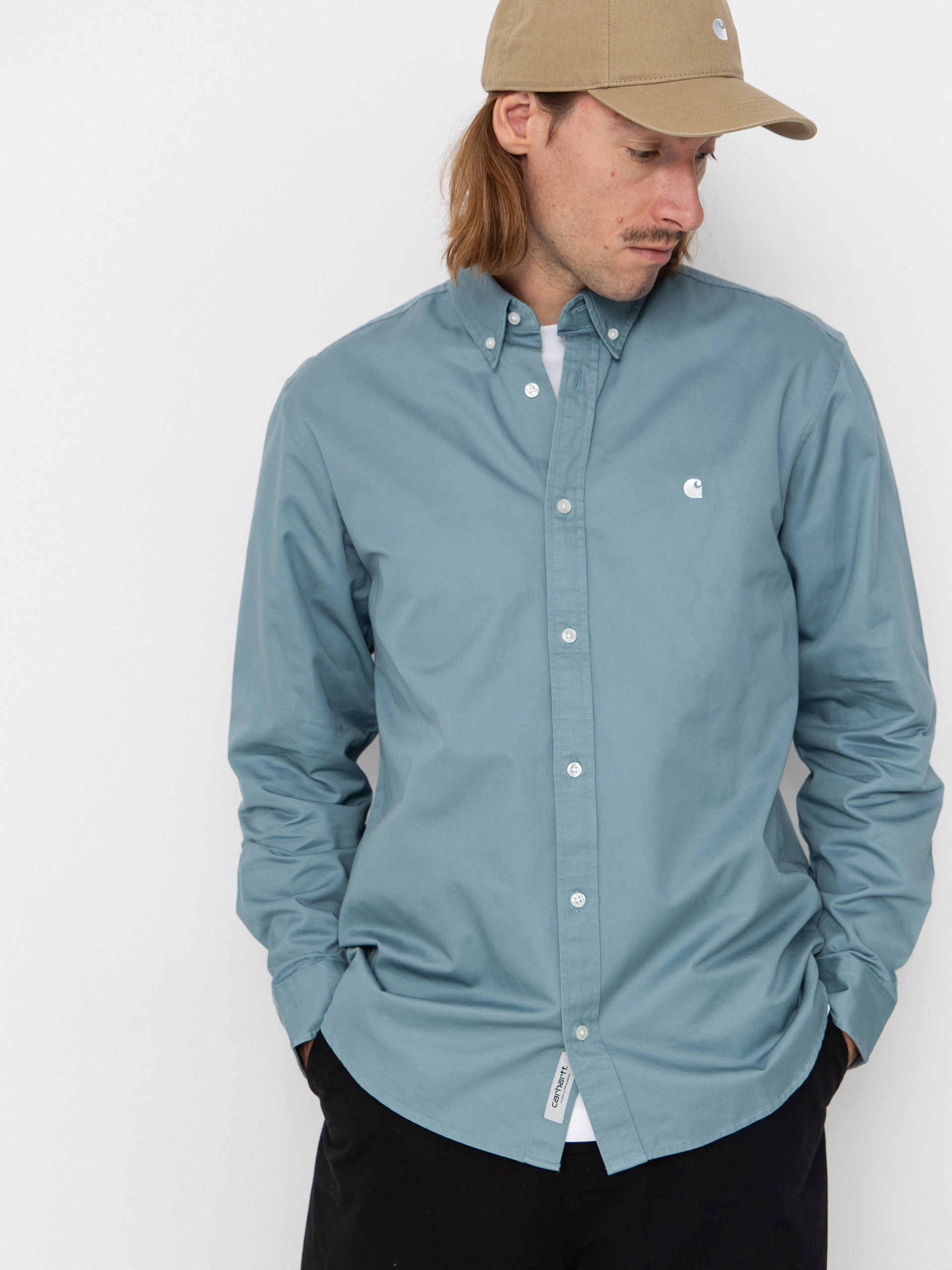 Риза Carhartt WIP Madison (citadel/wax)