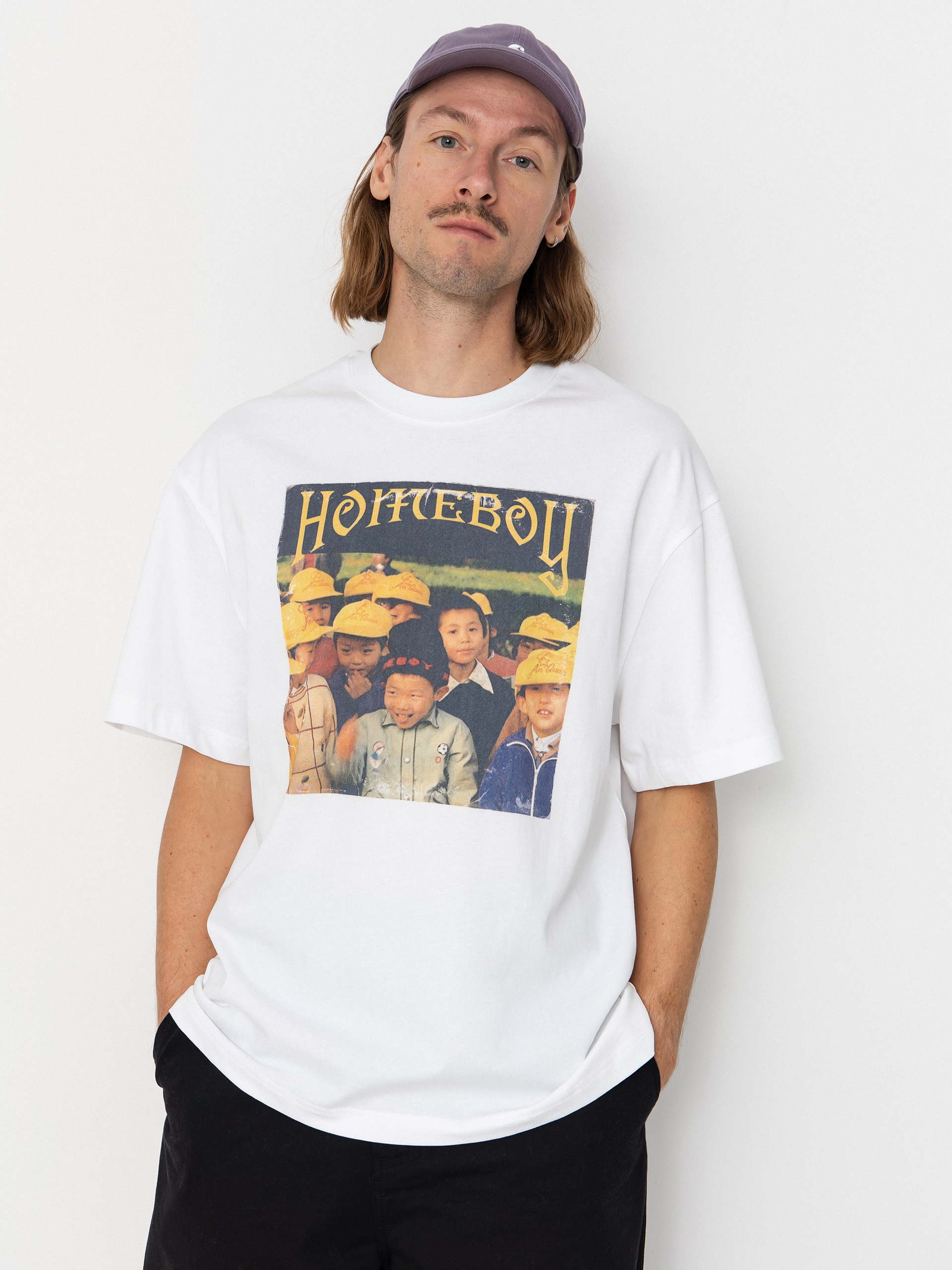 Тениска Homeboy Beijing Boys (white)