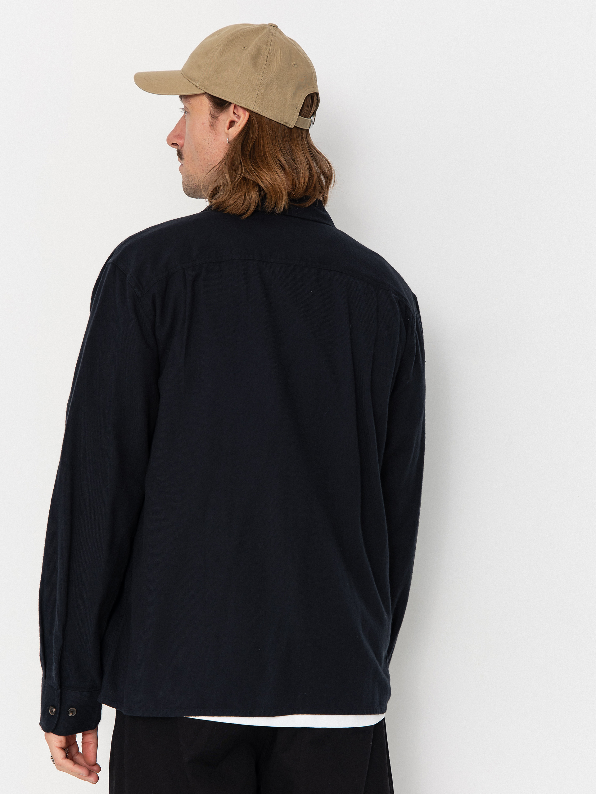 Риза Brixton Hasting Lw Flannel (black)
