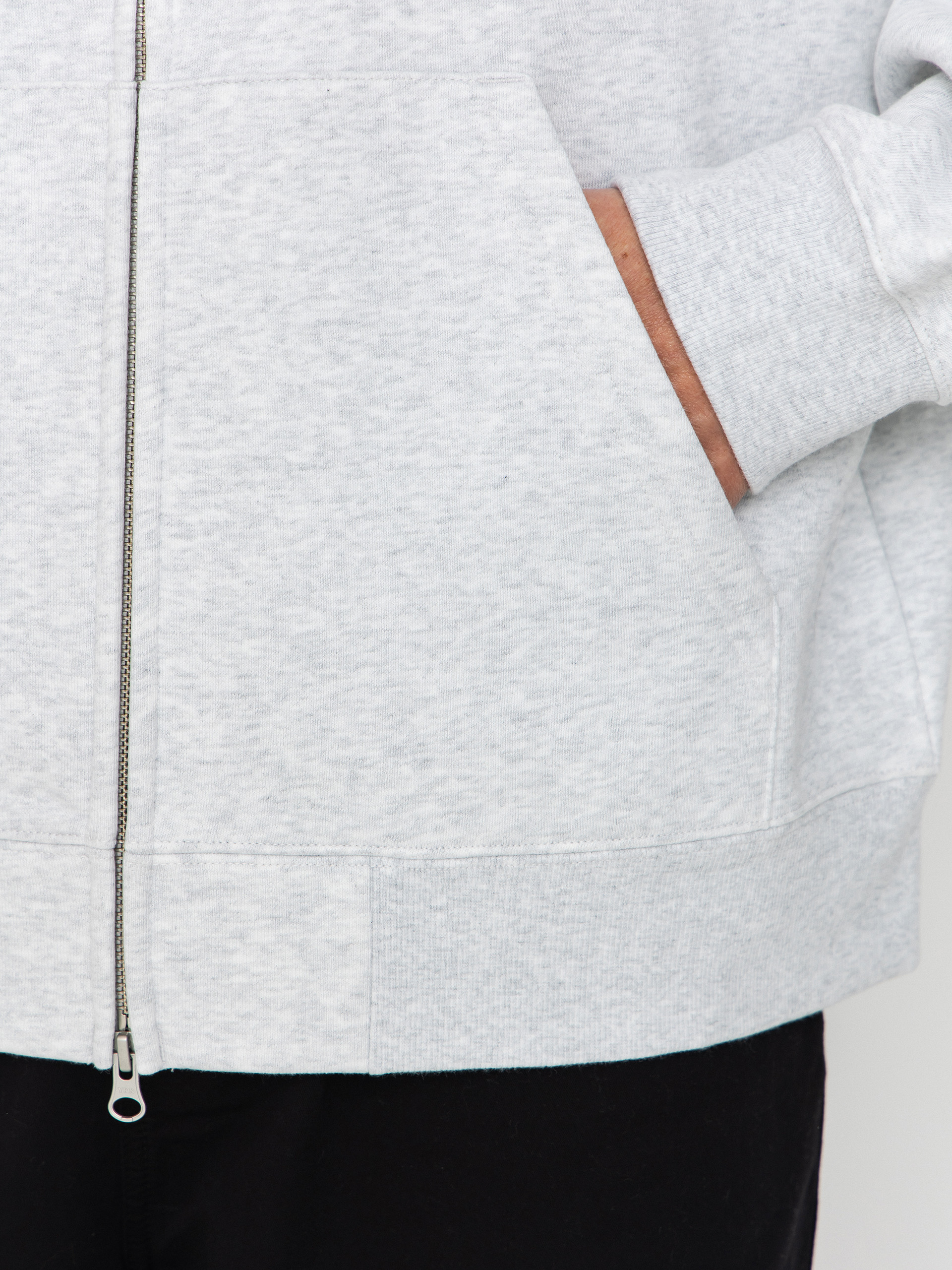 Суитшърт с качулка Carhartt WIP Dual ZHD (ash heather)